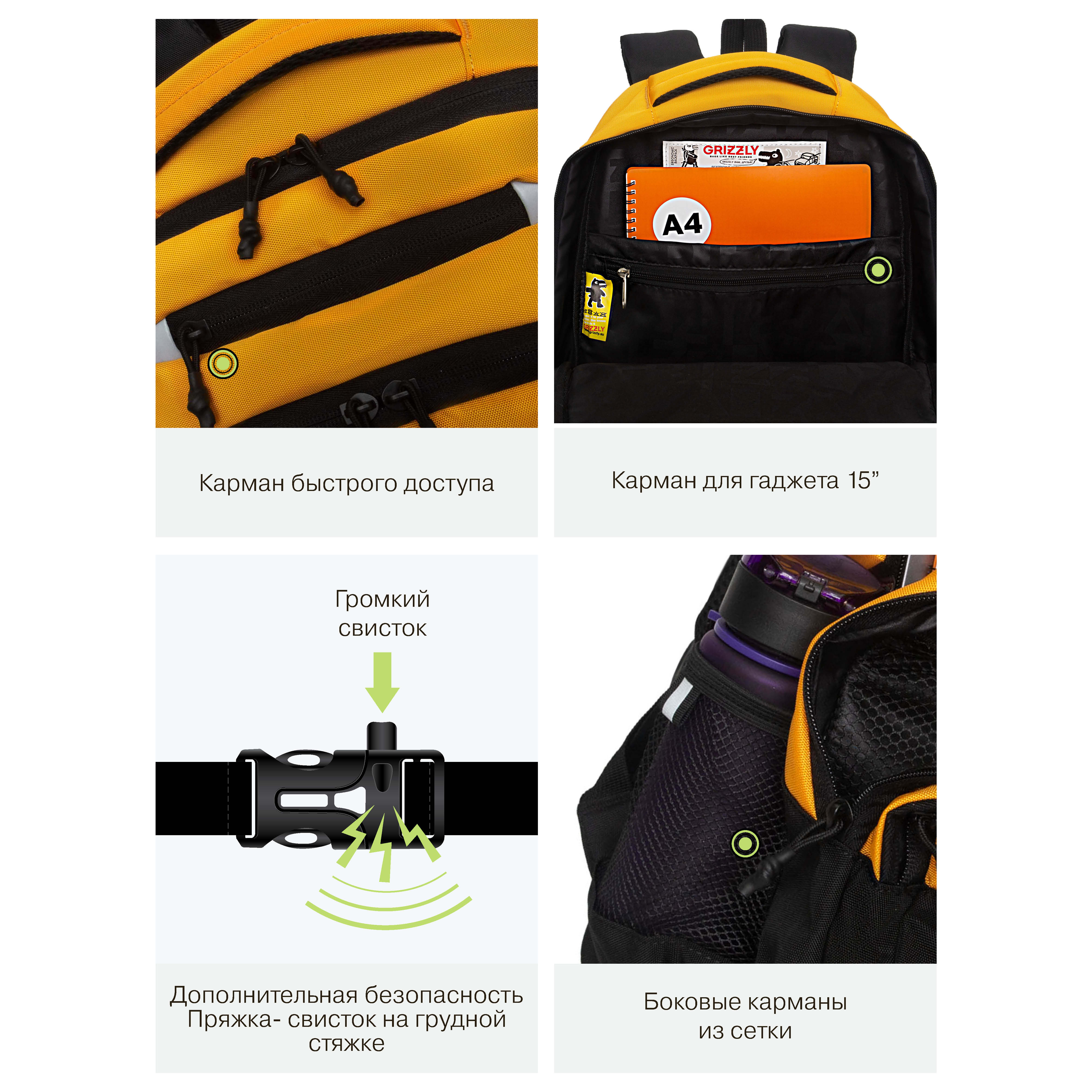 Рюкзак Grizzly - фото 11