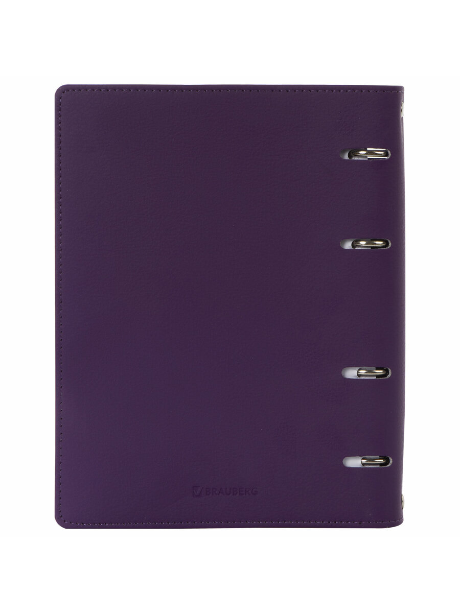 Тетрадь со сменным блоком Brauberg клетка 120 лист. - фото 12