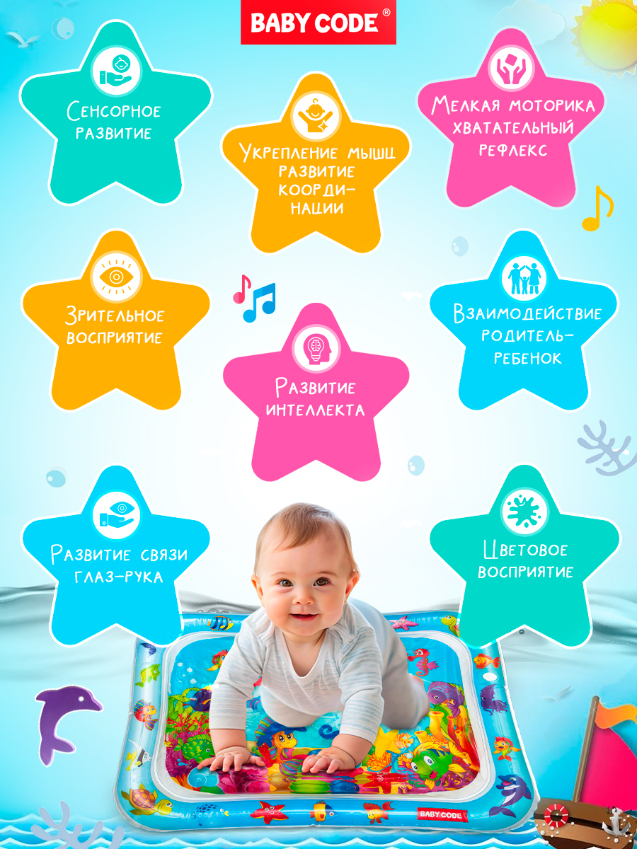 Коврик Baby Code Осьминожек - фото 2