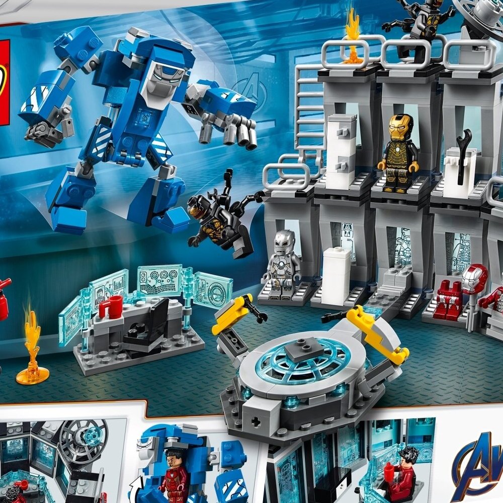 Конструктор LEGO Marvel Super Heroes Лаборатория 76125 152 дет. - фото 6