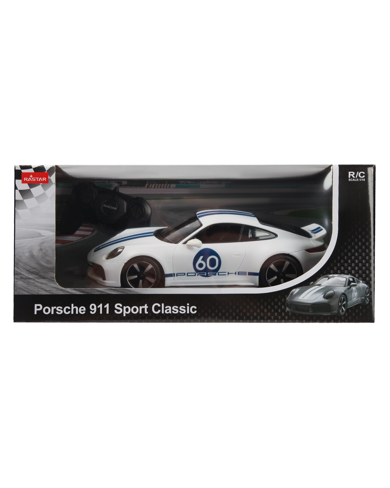 Автомобиль РУ Rastar Porsche 911 Sport Classic 1:16 - фото 7