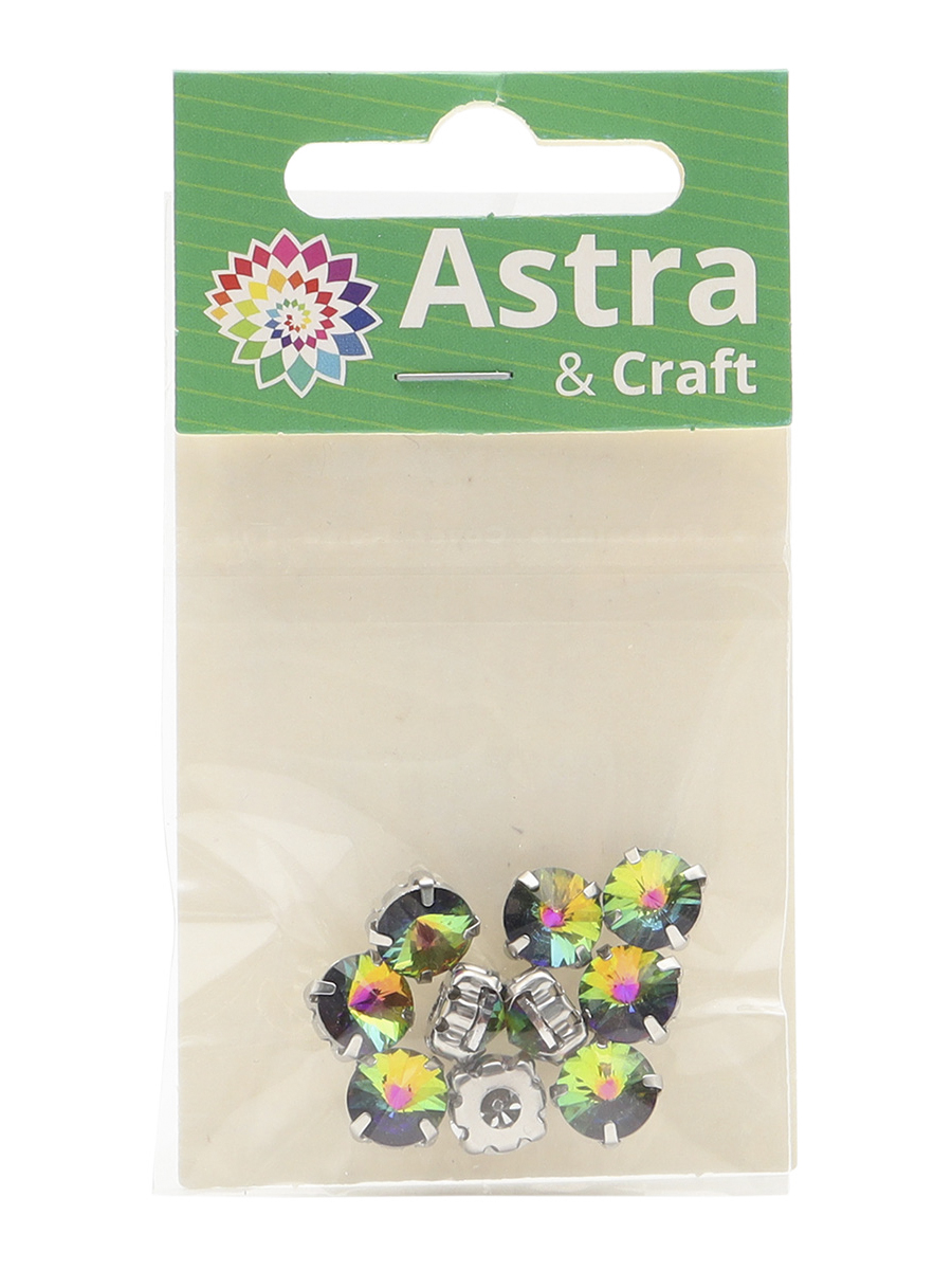 Набор для творчества Astra Craft бисер Хрустальные стразы - фото 7