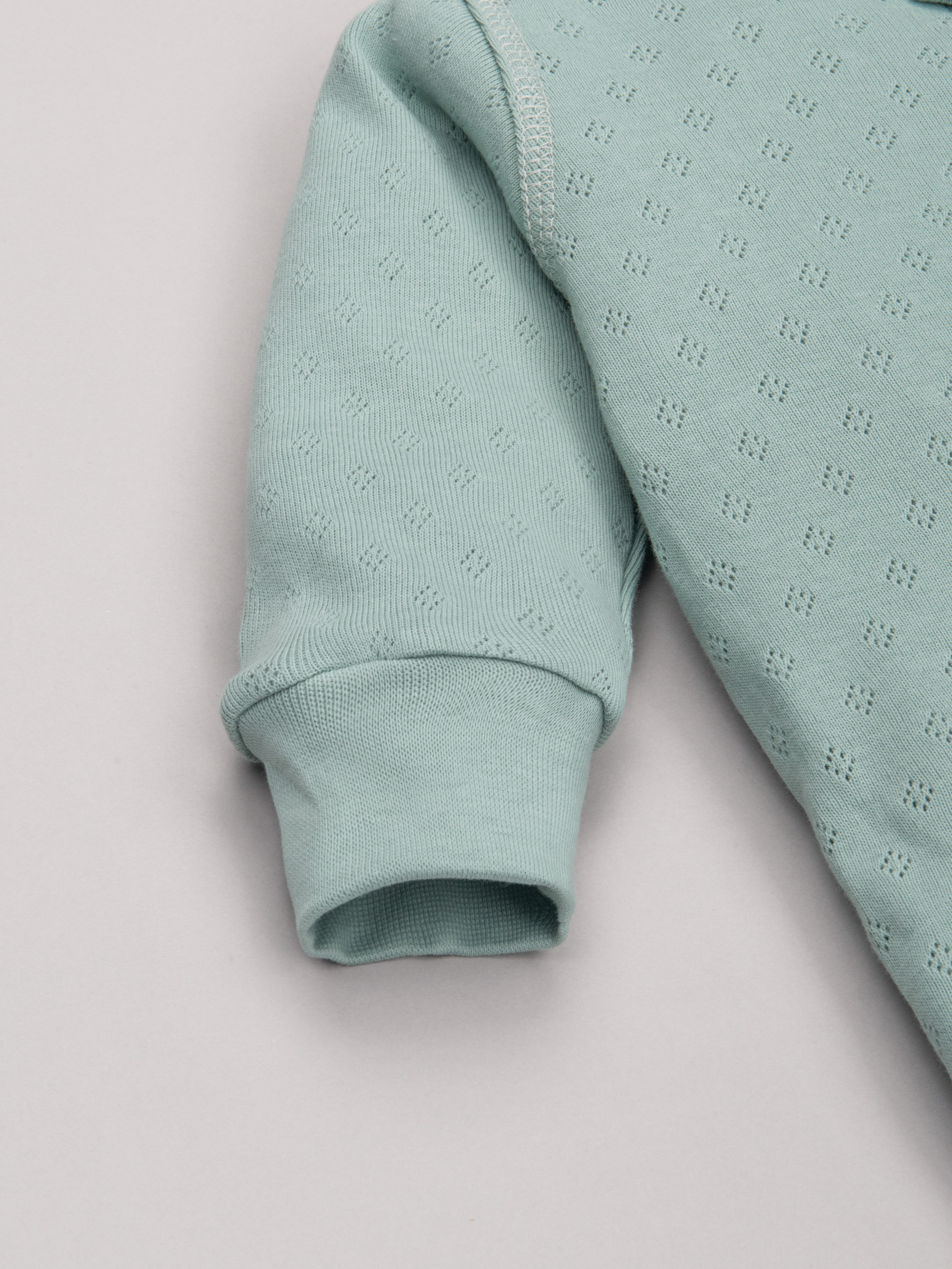 Комбинезон ТРИЯ 1022 ажурная рибана Soft туркус - фото 6