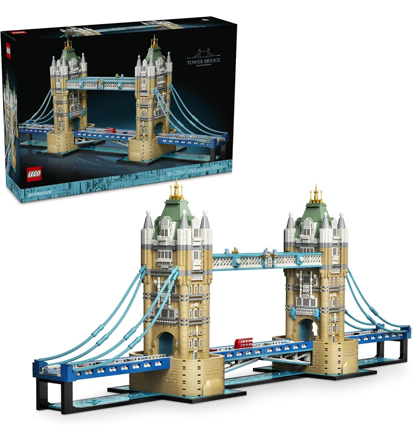 Конструктор LEGO Architecture Тауэрский мост 3745 дет. - фото 1