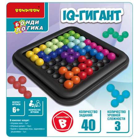 Настольная игра Bondibon IQ-гигант