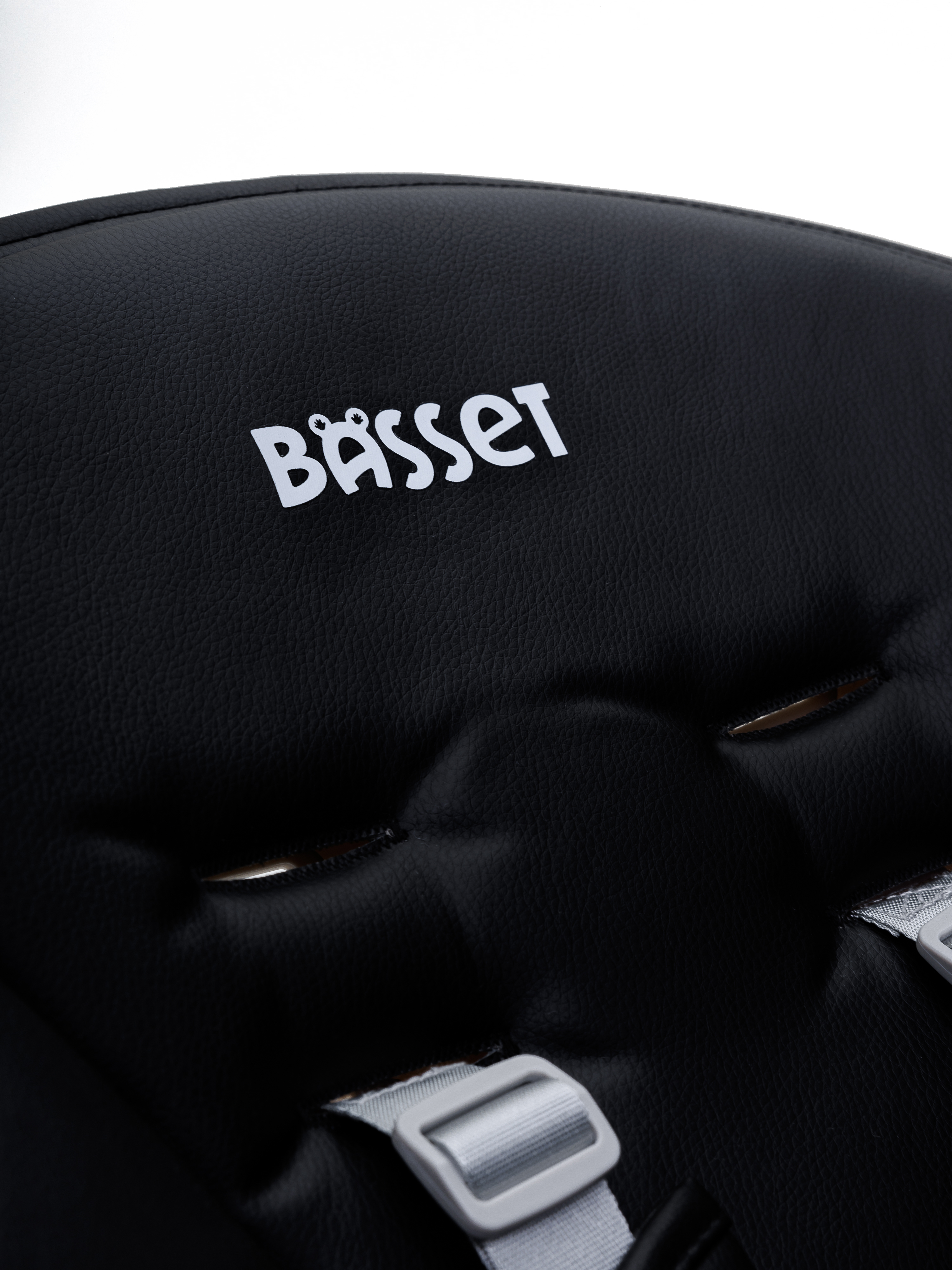 Стульчик для кормления BASSET B2 черный - фото 24