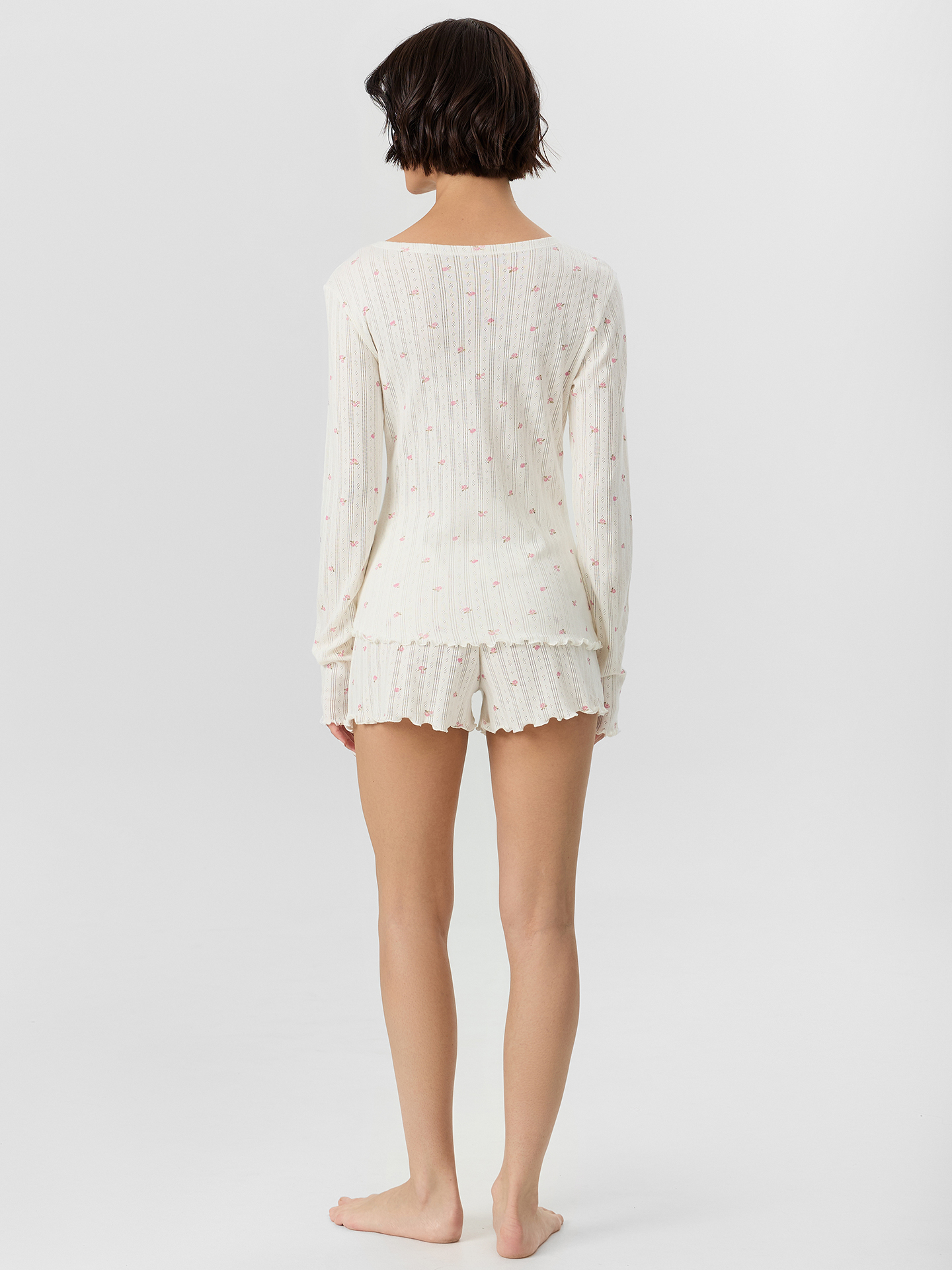 Пижама Mark Formelle (Марк Формэль) 592614/цветочки на св.молочном - фото 3