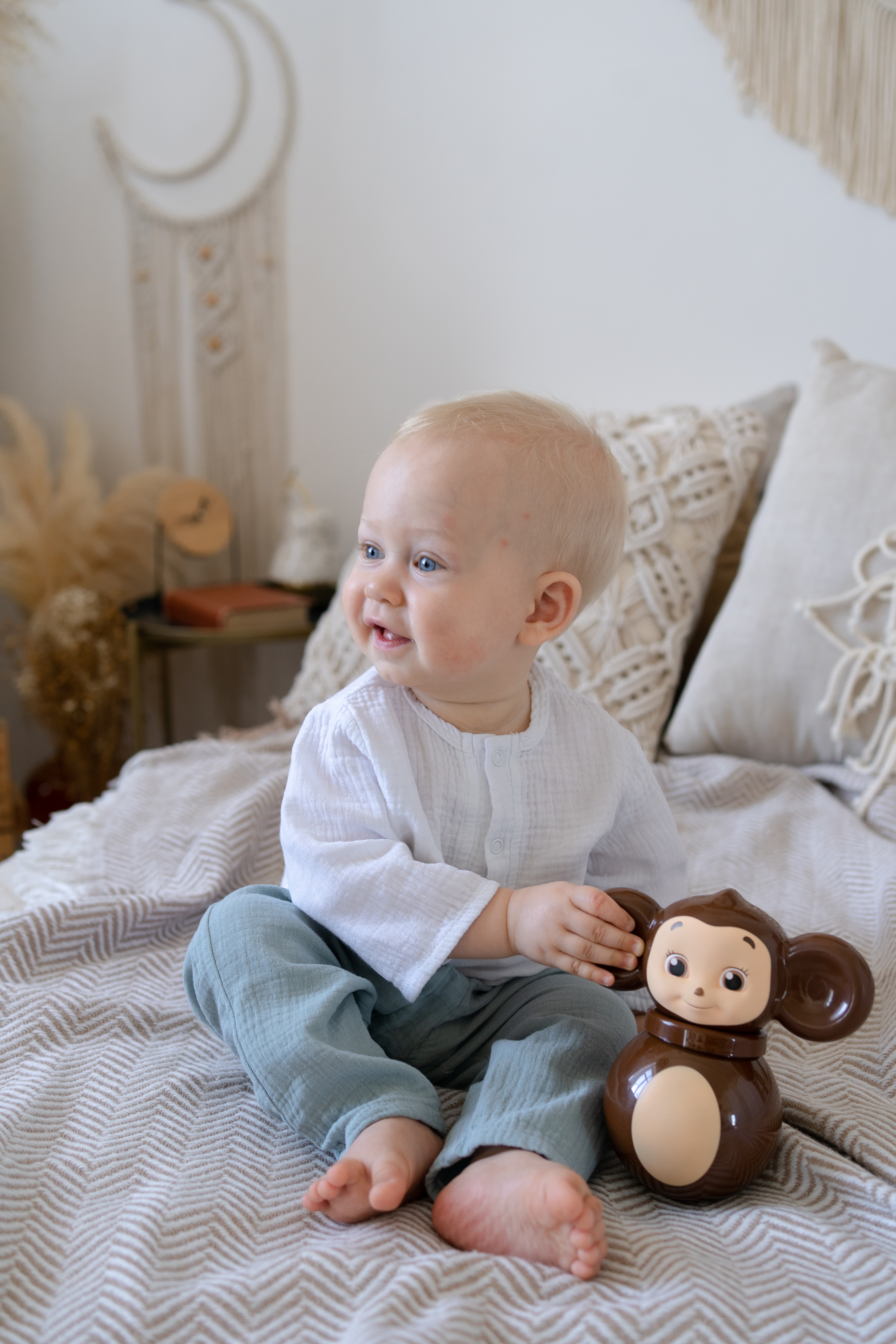 Игрушка Стеллар неваляшка Неваляшка Чебурашка - фото 7