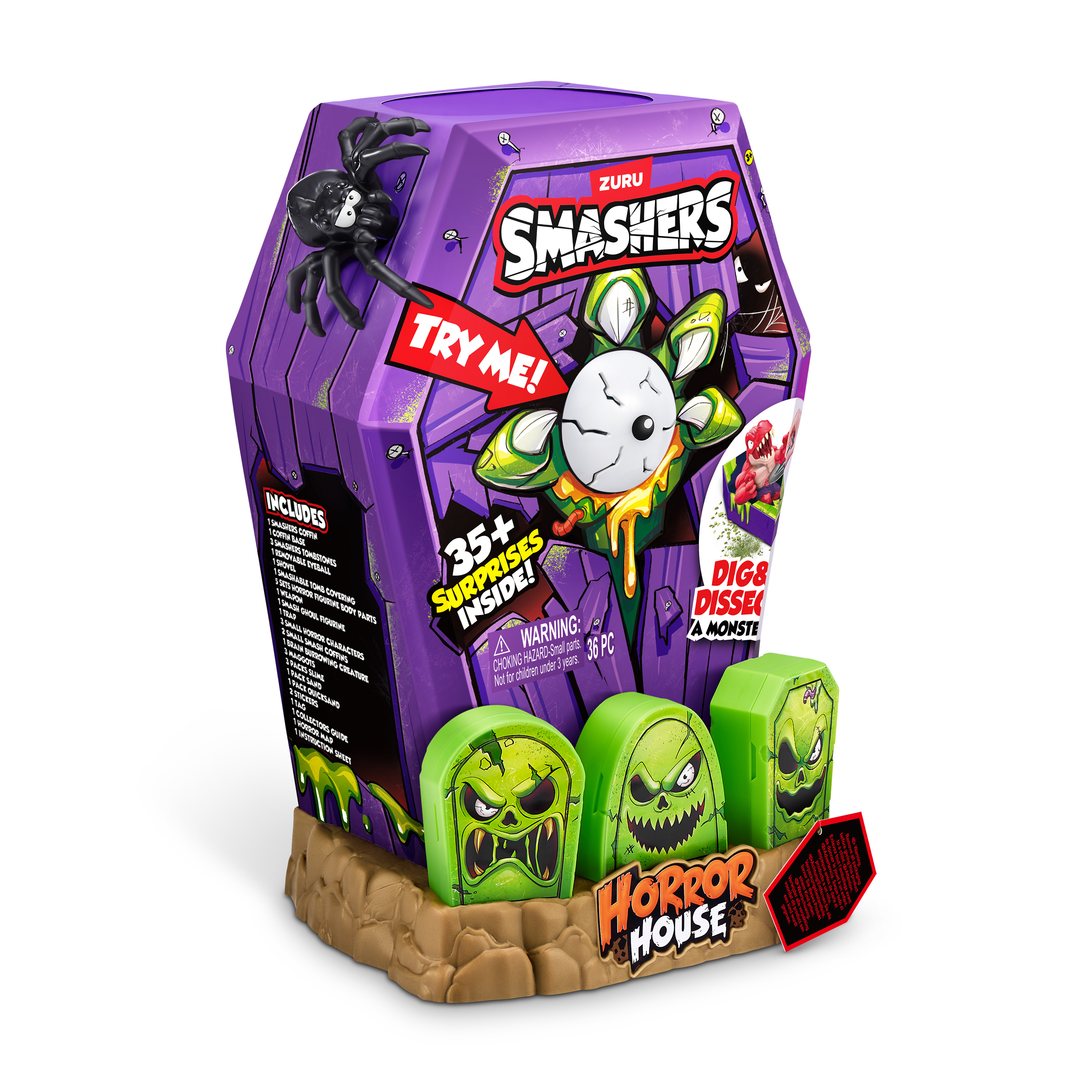 Игровой набор Zuru Smashers Дом Ужасов большой - фото 25