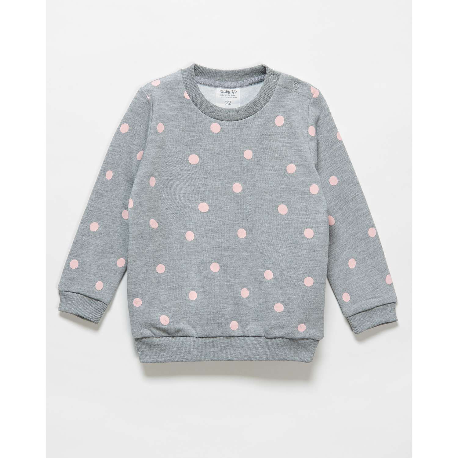 Свитшот BabyGo W23BG1-B00362ig-GG - фото 2