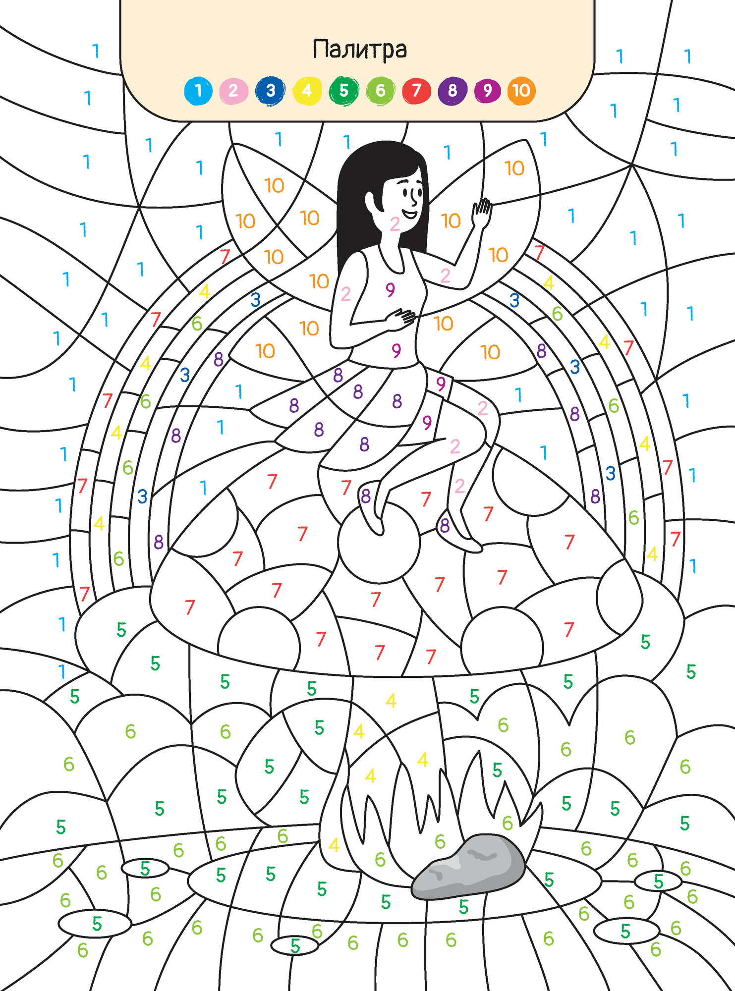 Раскраска по номерам Харвест для девочек - фото 6