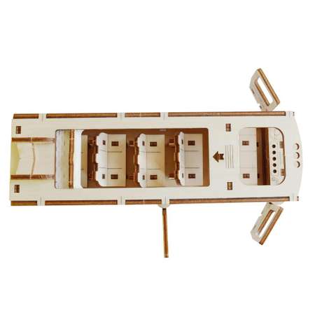 Конструктор HobbyWood Автобус деревянный