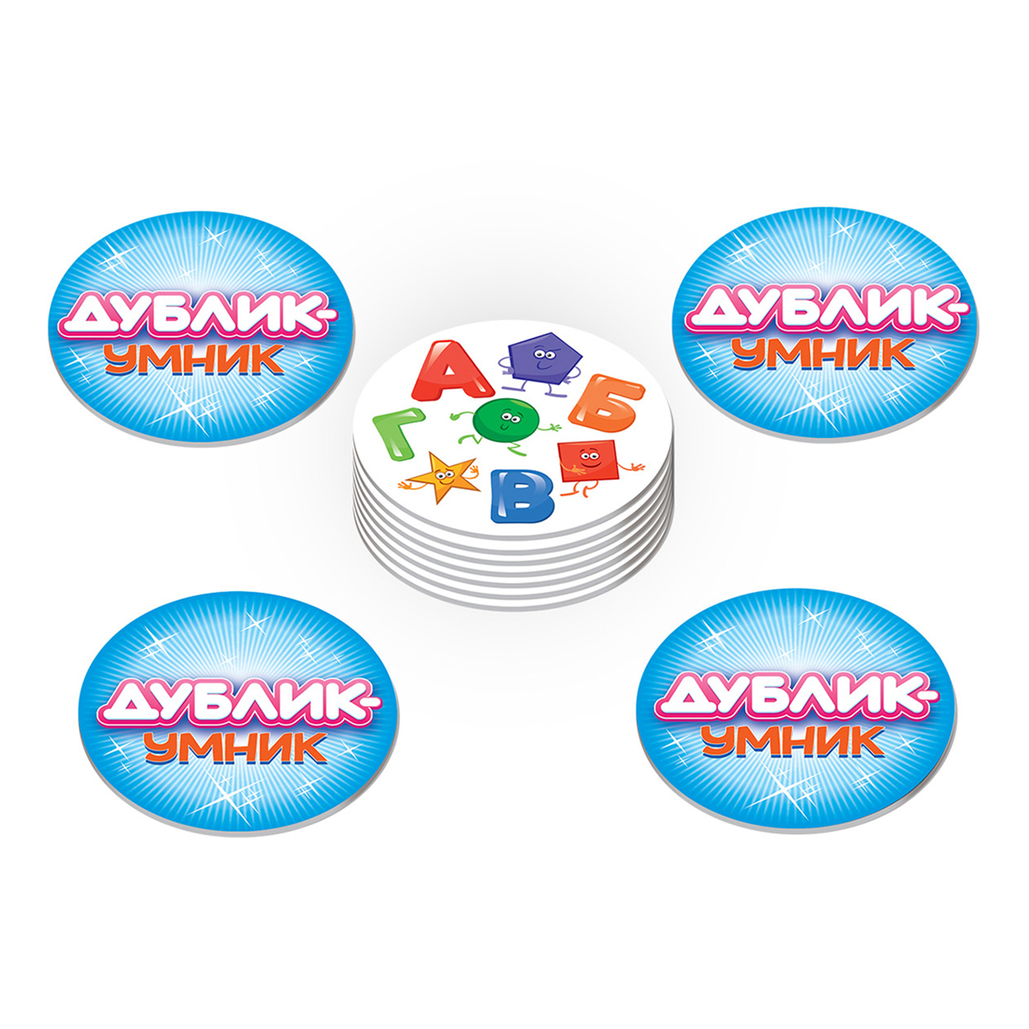 Настольная игра Русский стиль Дублик Буквы и фигуры - фото 11
