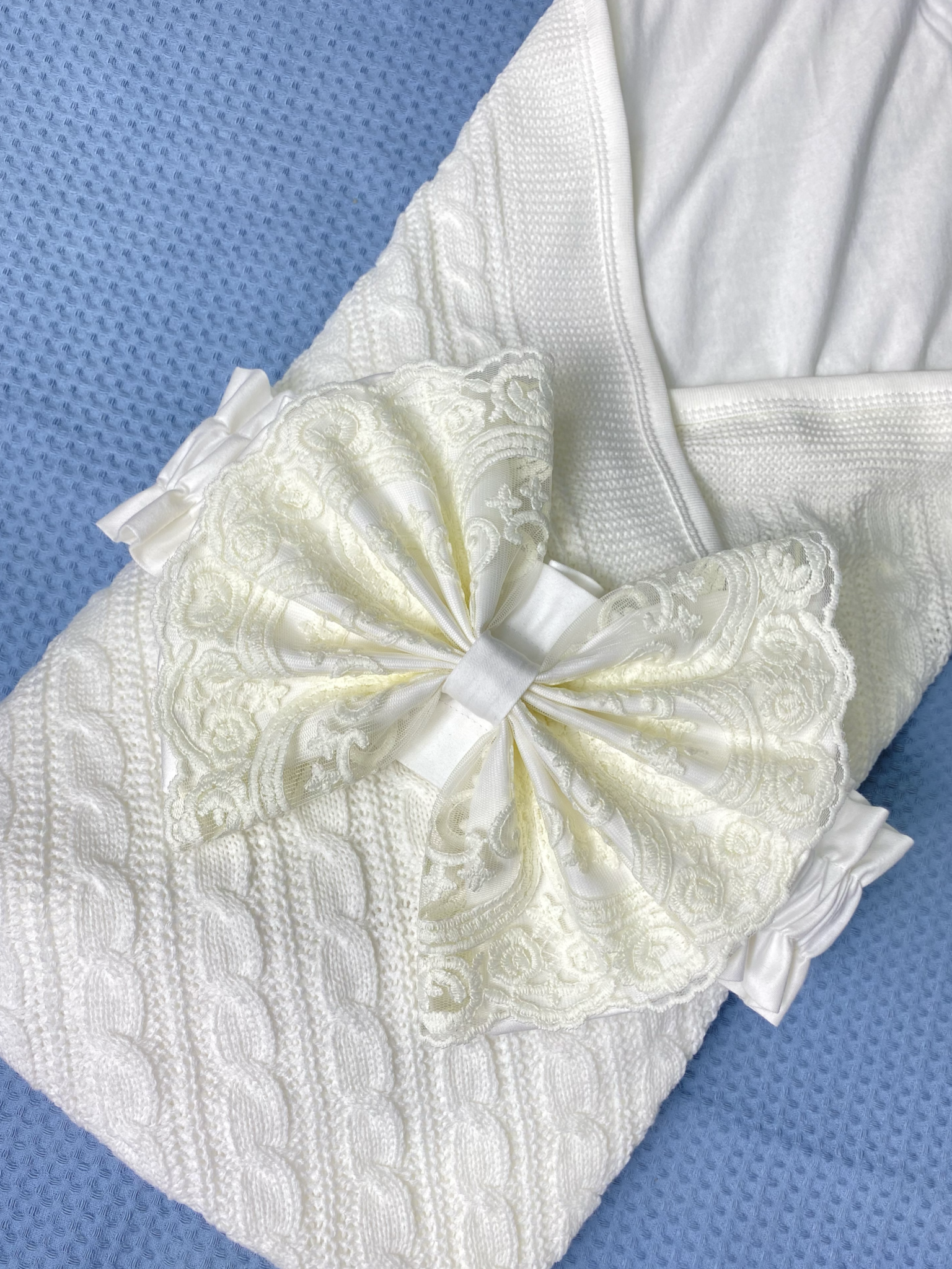 Пояс-бант для конверта на выписку Делоникс 797-3/16АМ - фото 7