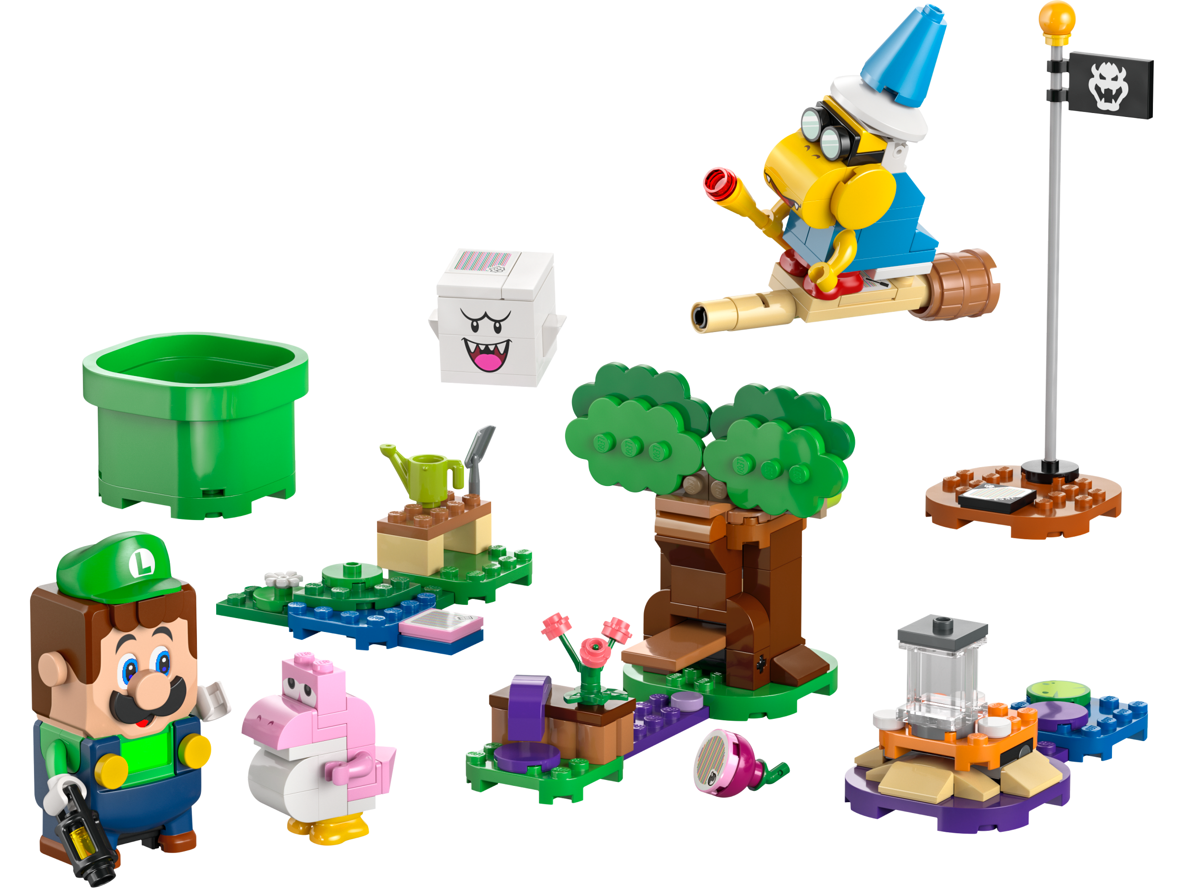 Конструктор LEGO Super Mario Приключения Луиджи блочный - фото 2