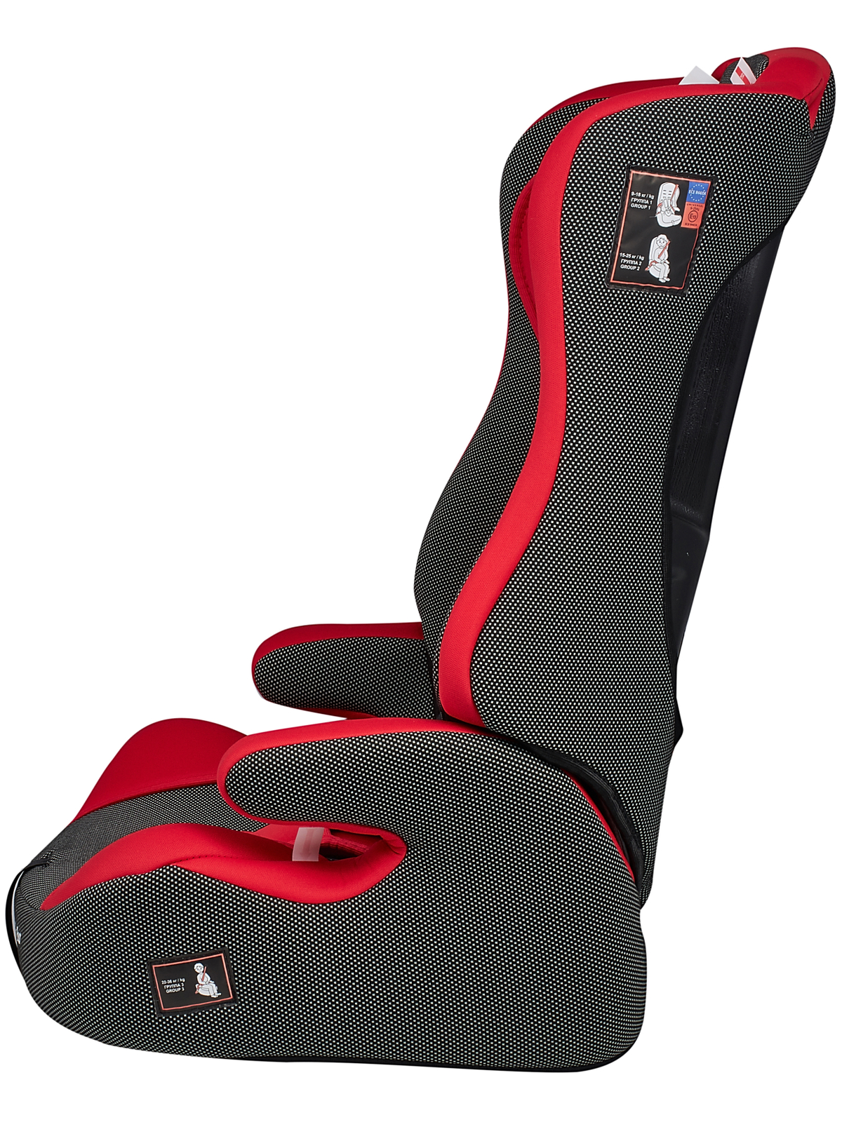 Автокресло Teddy Bear 513R/17 red-black dot 1/2/3 (9-36 кг) красный - фото 3