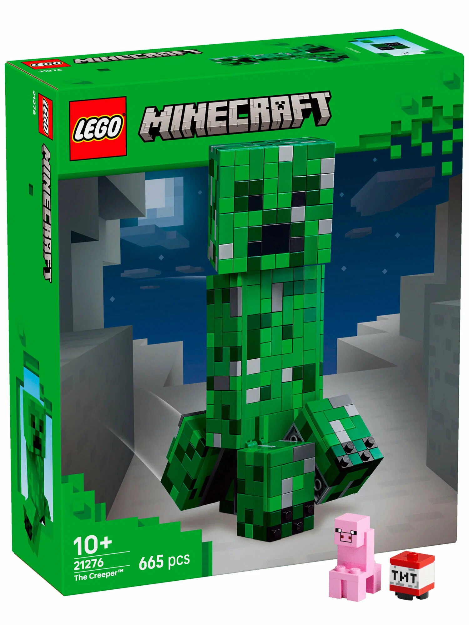 Конструктор LEGO Minecraft фигурка Крипера 665 дет. - фото 8
