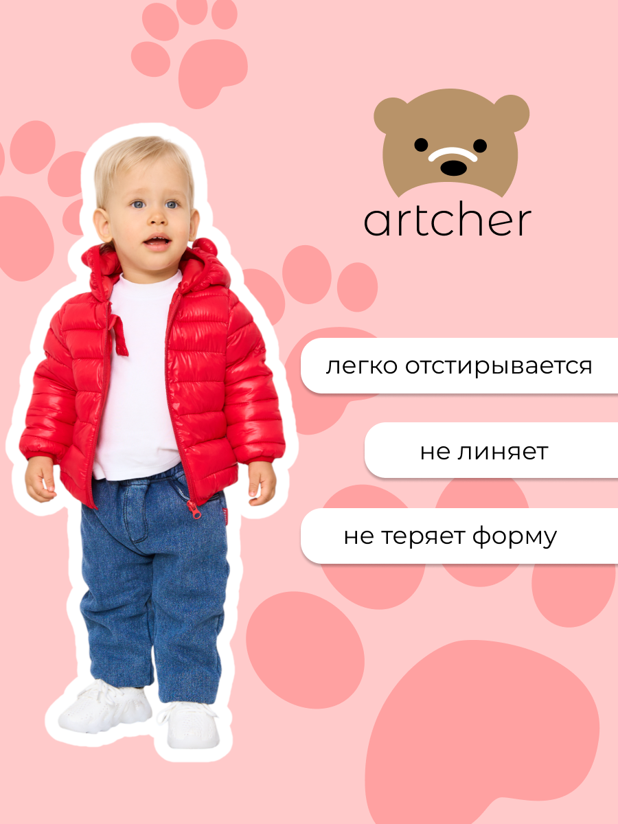 Куртка Artcher BearJacket001red - фото 2