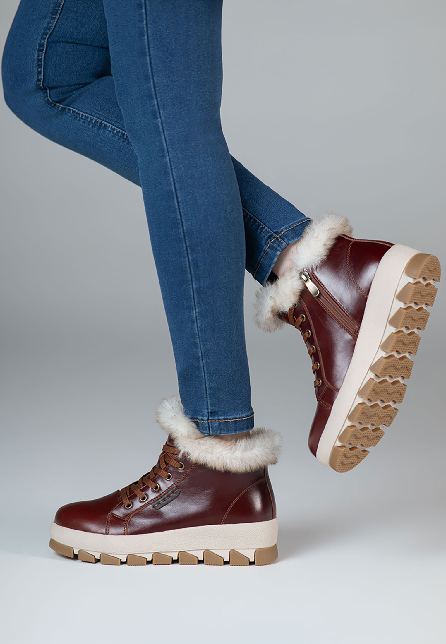 Ботинки ORTENBERG 14.32_Viola_коричневый - фото 4