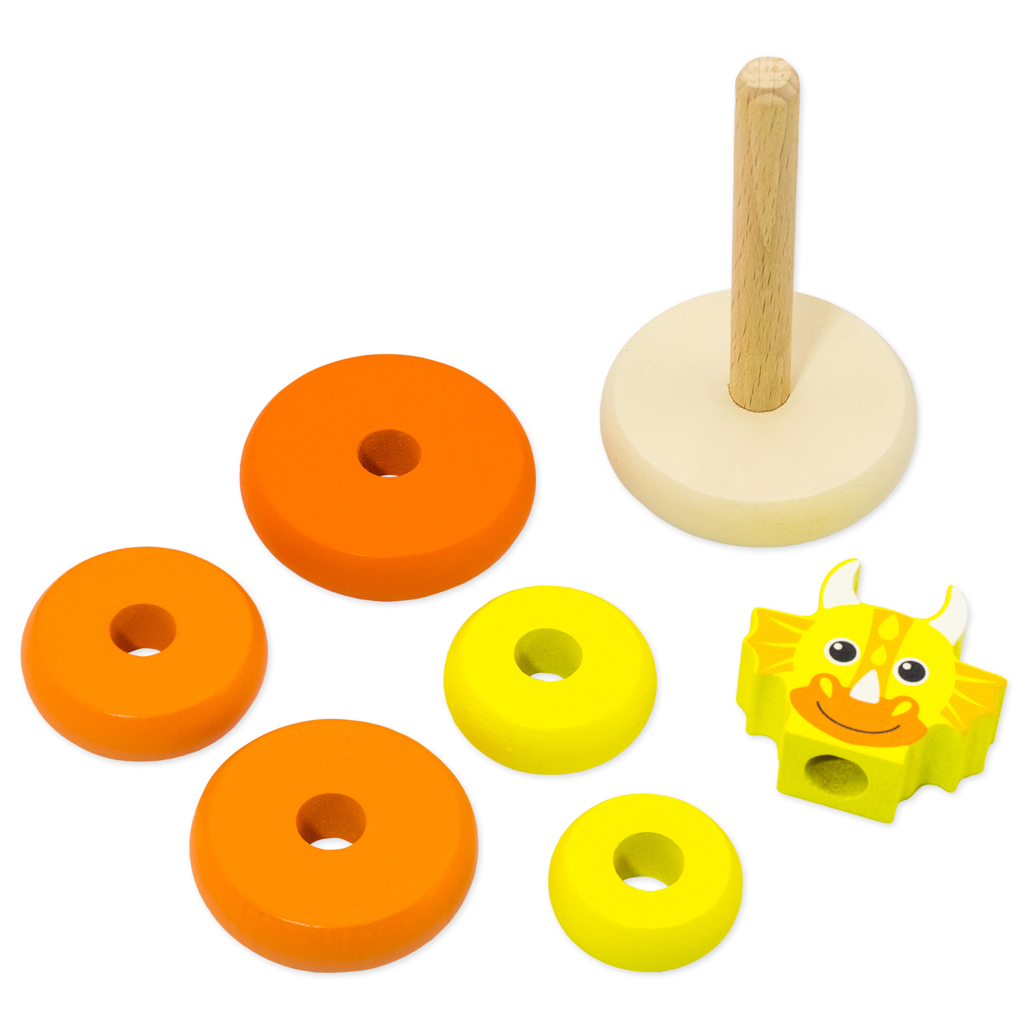 Игрушка Alatoys пирамидка - фото 10