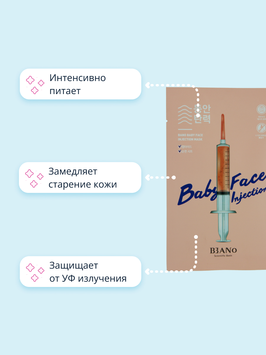 Маска BANOBAGI Baby face - фото 3
