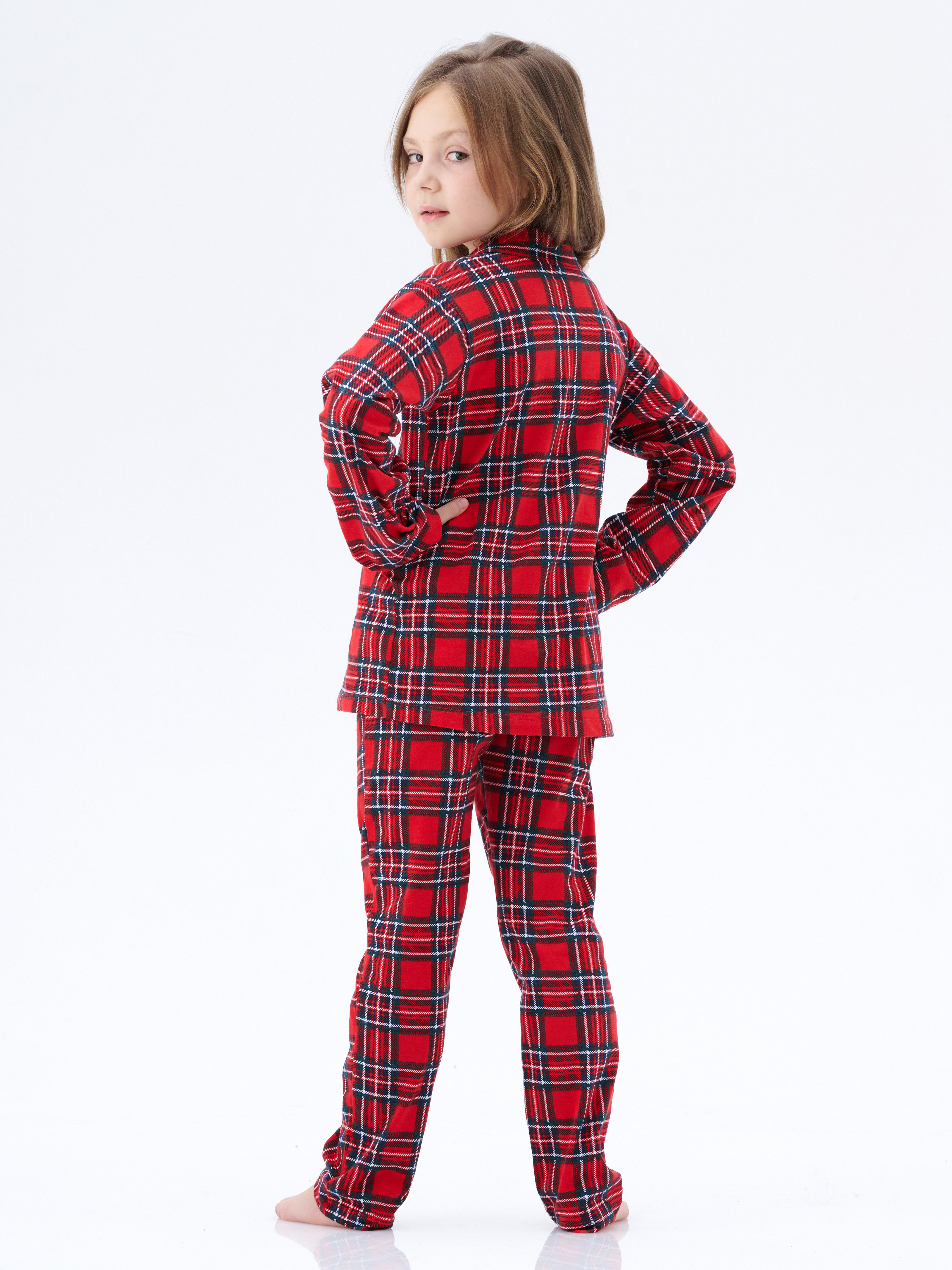 Пижама КрутышОк К-023 красный, синий - фото 5
