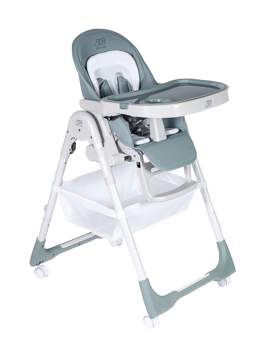 Стульчик для кормления Sweet Baby City Light Green зеленый - фото 11