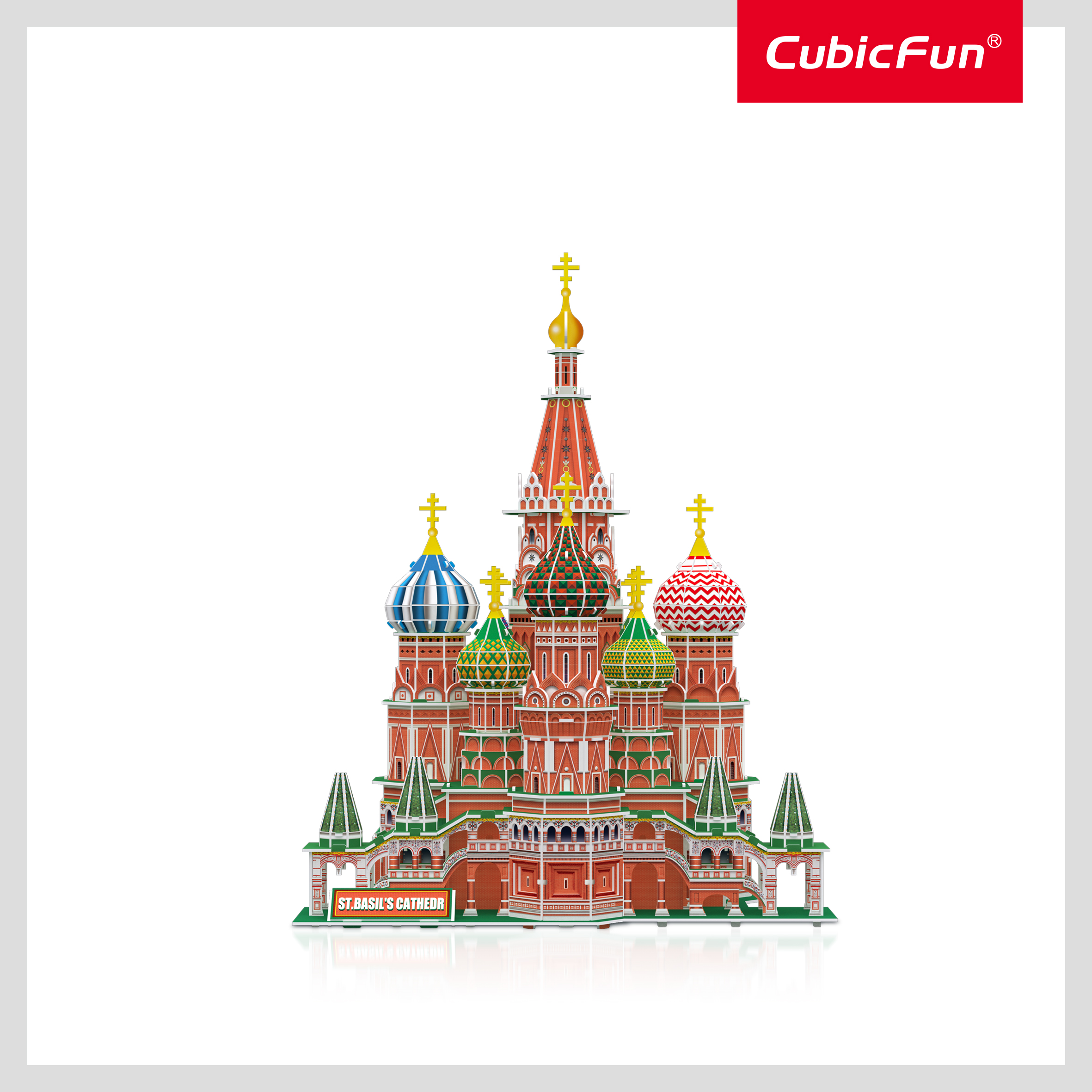 Пазл CubicFun National Geographic Москва 3D - фото 5