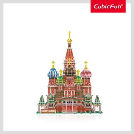 Пазл CubicFun National Geographic Москва 3D