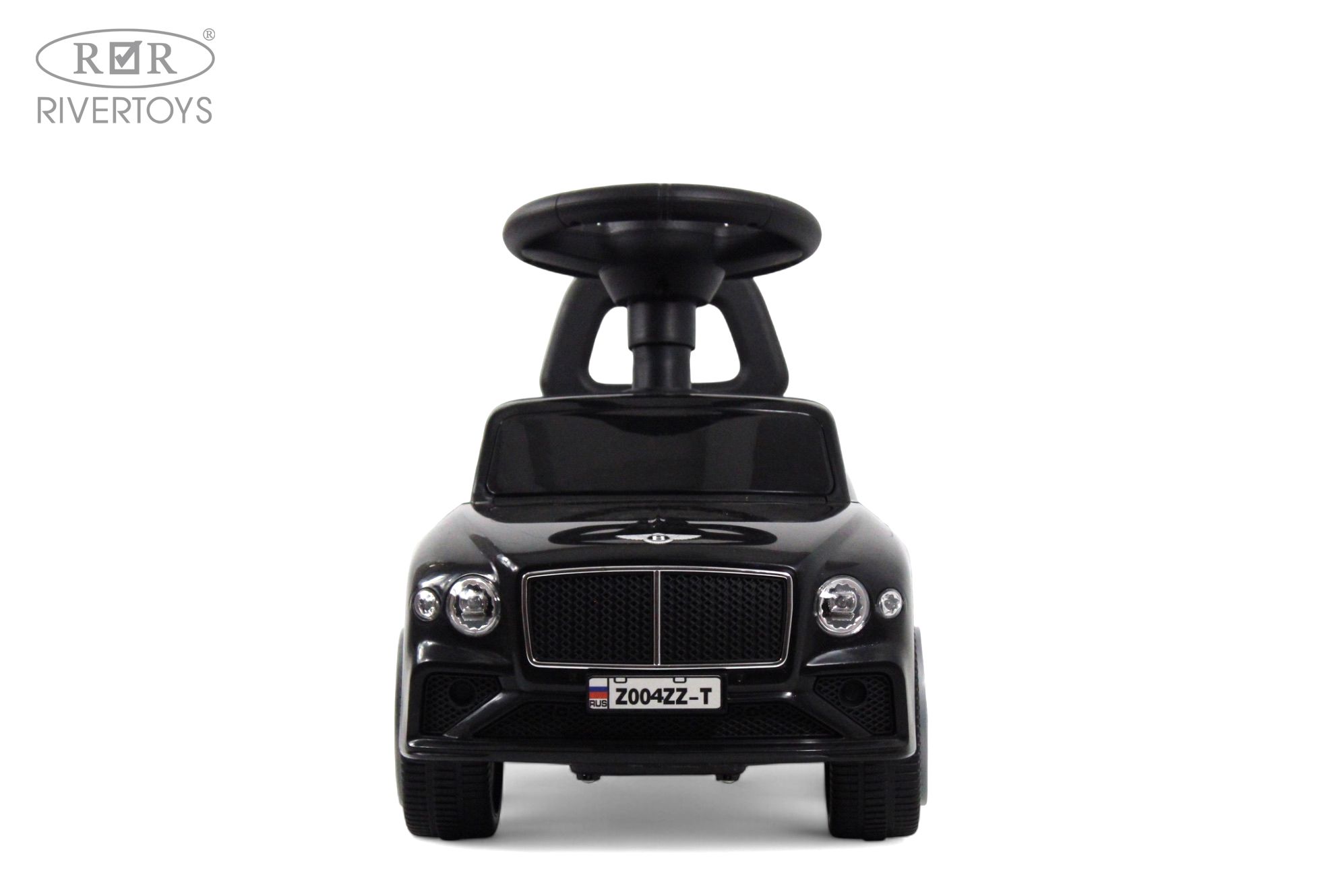 Каталка RIVERTOYS Z004ZZ-T-BLACK черный - фото 2