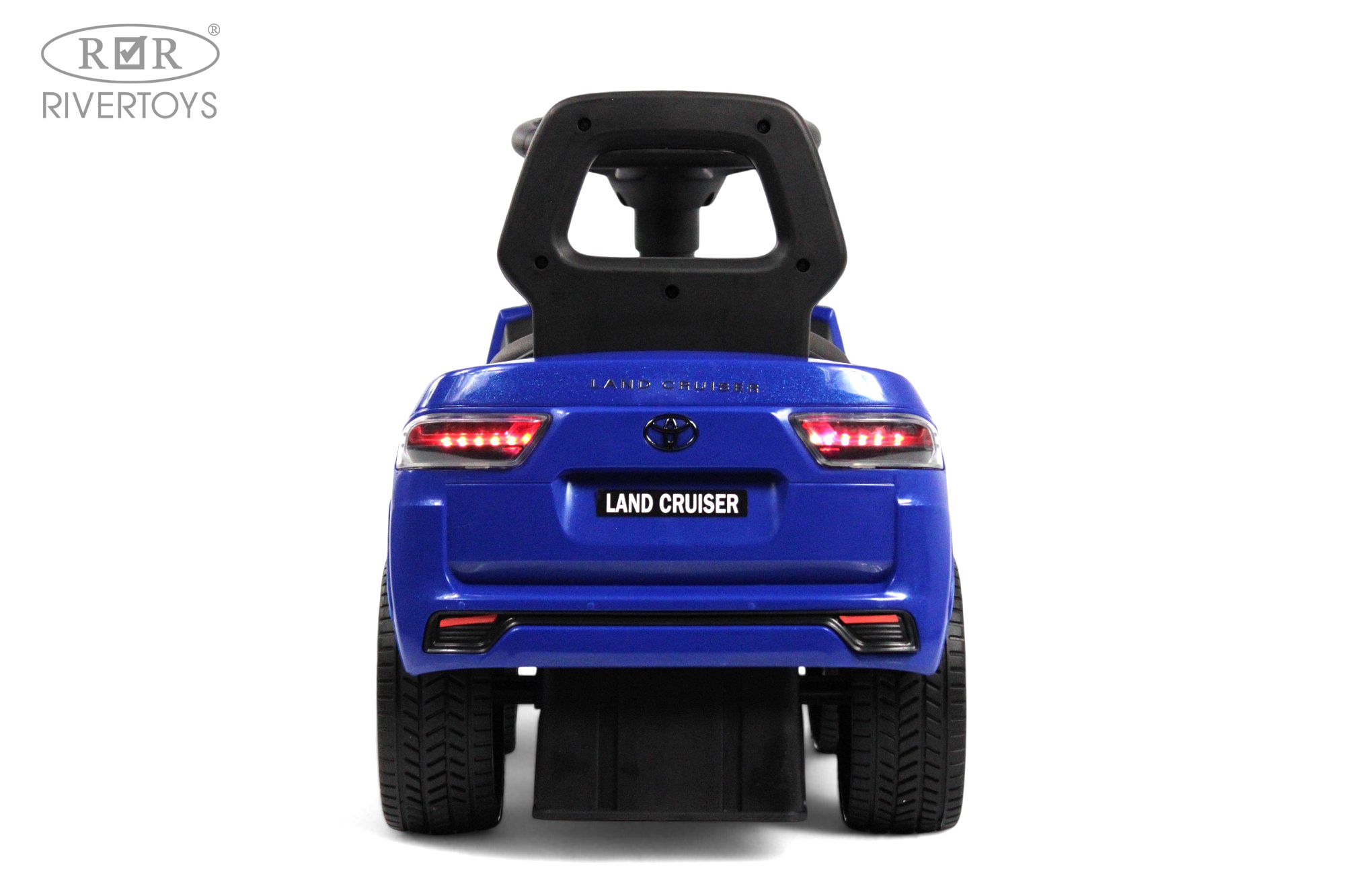 Каталка RIVERTOYS Z002ZZ-D-BLUE синий - фото 5