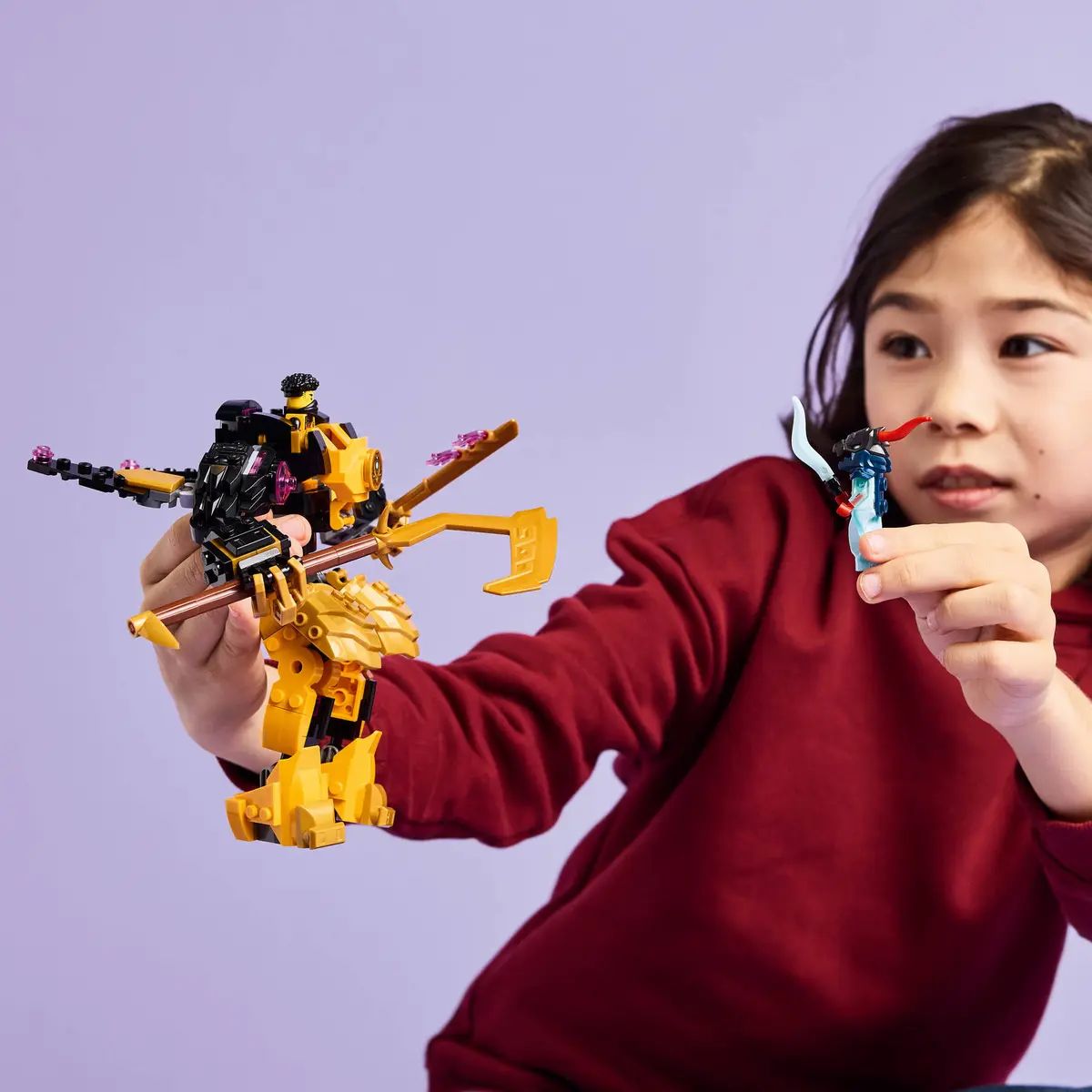 Конструктор LEGO NINJAGO Боевой робот Круджитсу Арина 213 дет. - фото 7