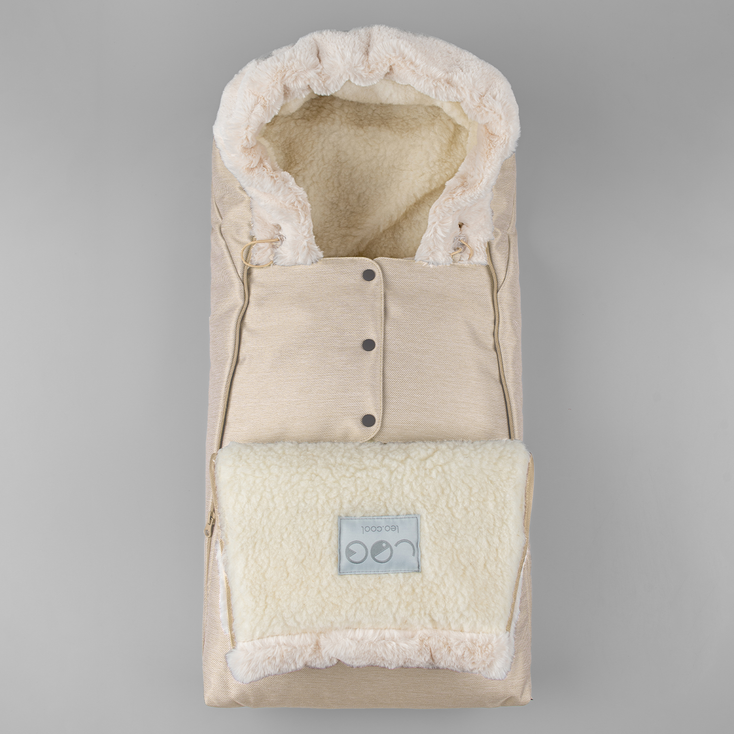 Конверт в коляску LEO зеленый - фото 2