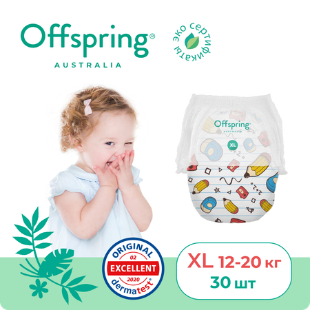 Трусики Offspring XL (12-20 кг) 30 шт.