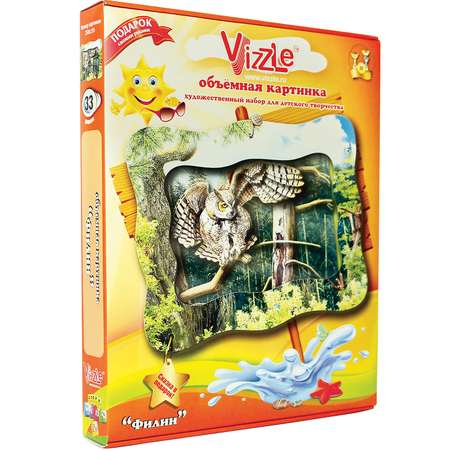 Объемная картина VIZZLE Филин