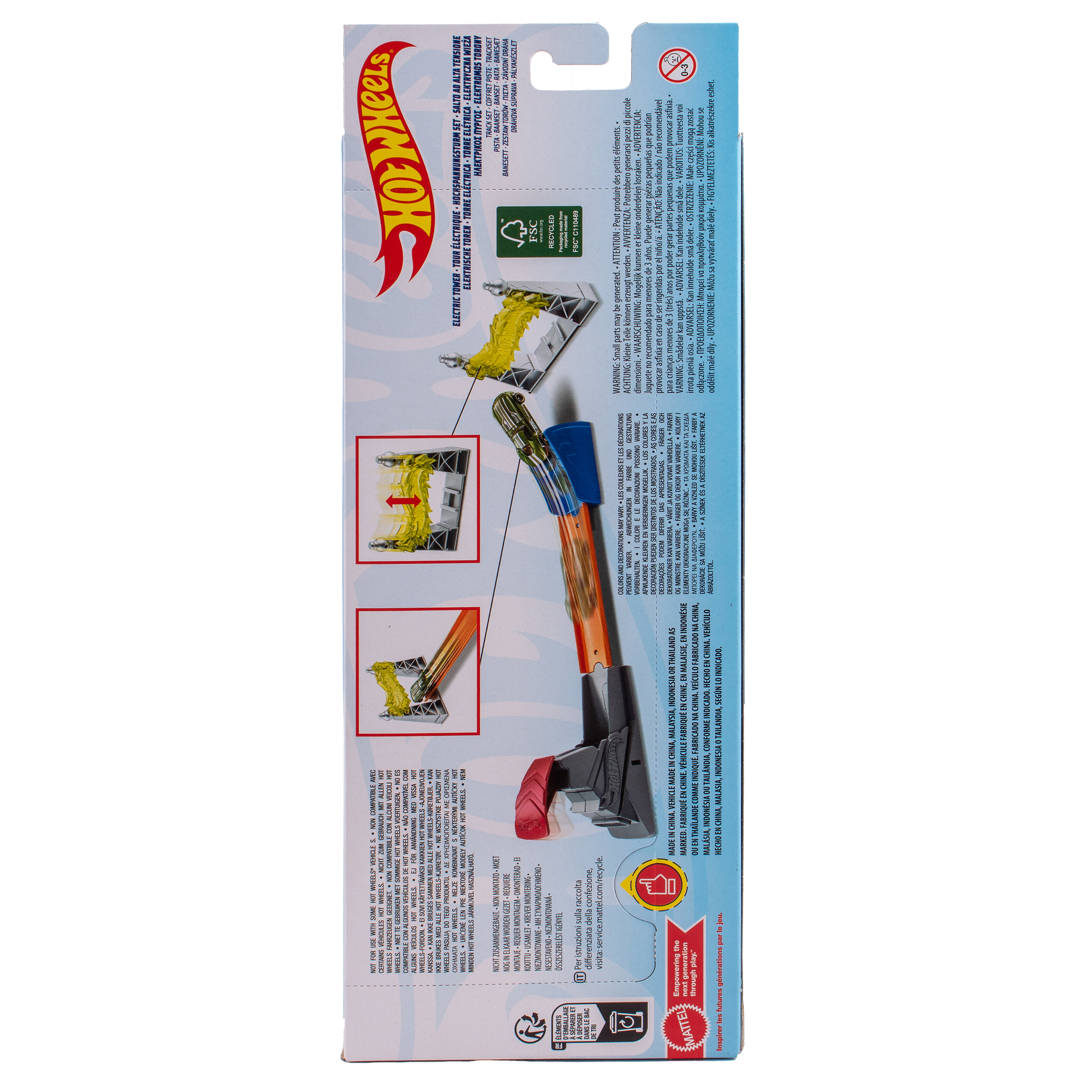 Трек Hot Wheels Электробашня FWM85(FWM86) - фото 13