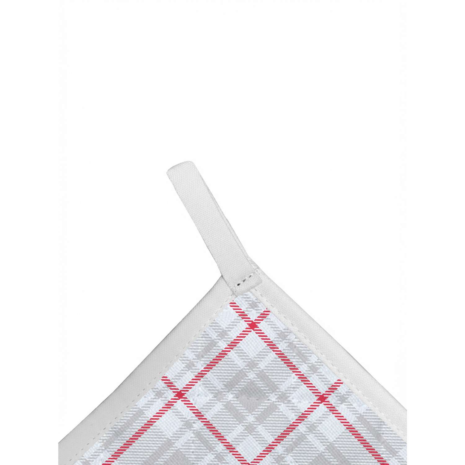 Прихватка Русский дом серый 18*18см - фото 2