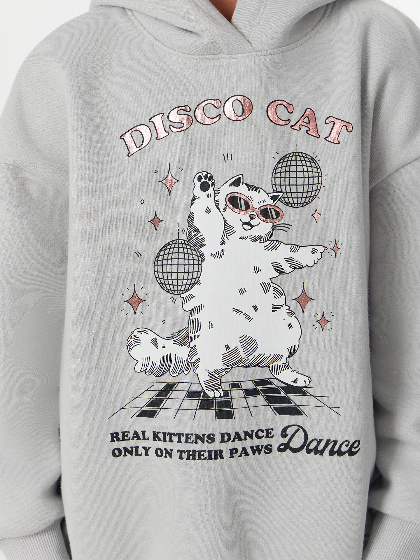 Худи Mark Formelle (Марк Формэль) 127886/св.серый +печать1 - фото 5