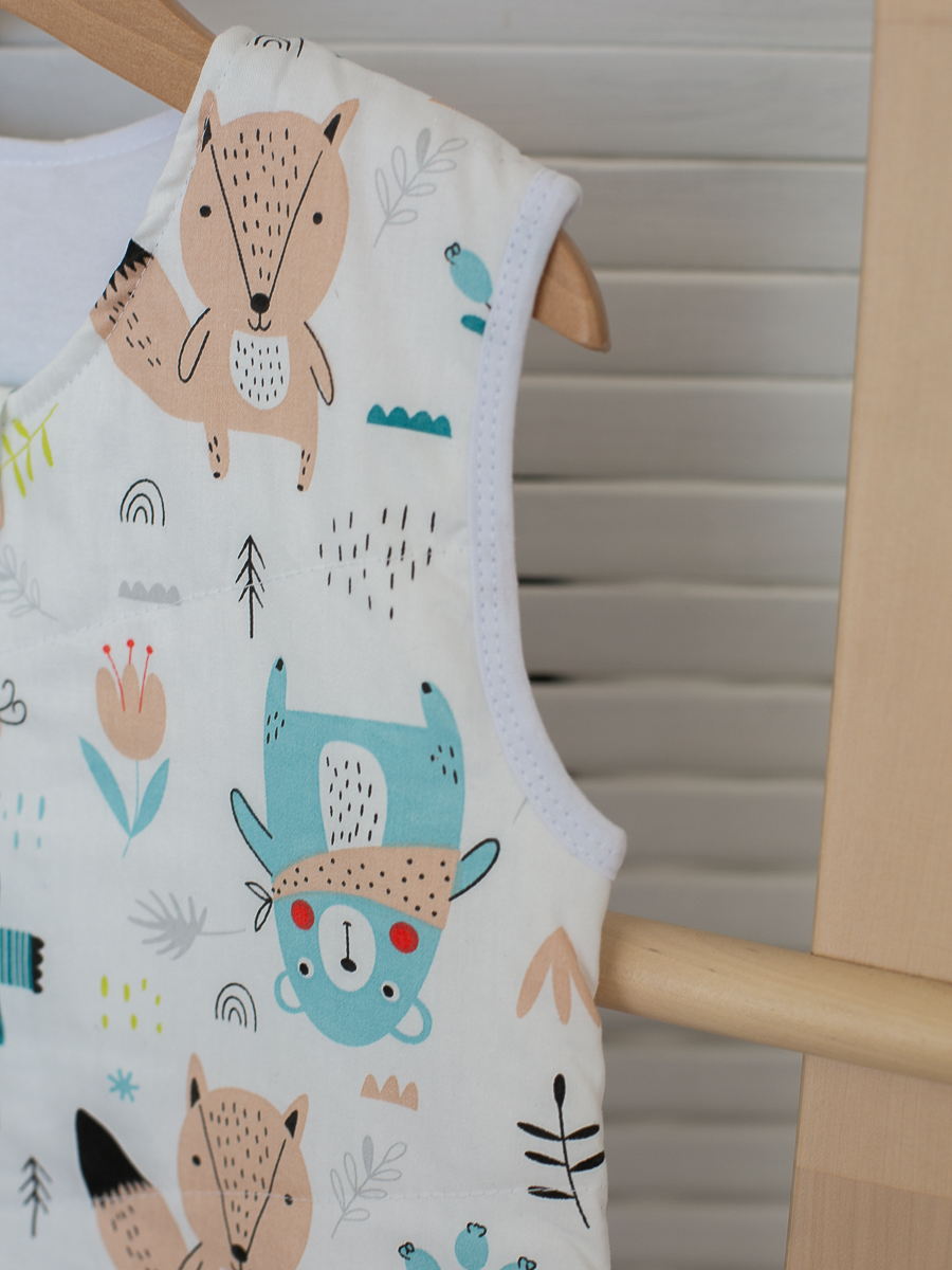 Спальный мешок Lemur Studio Без рукавов 60 x 116 см хлопок - фото 14