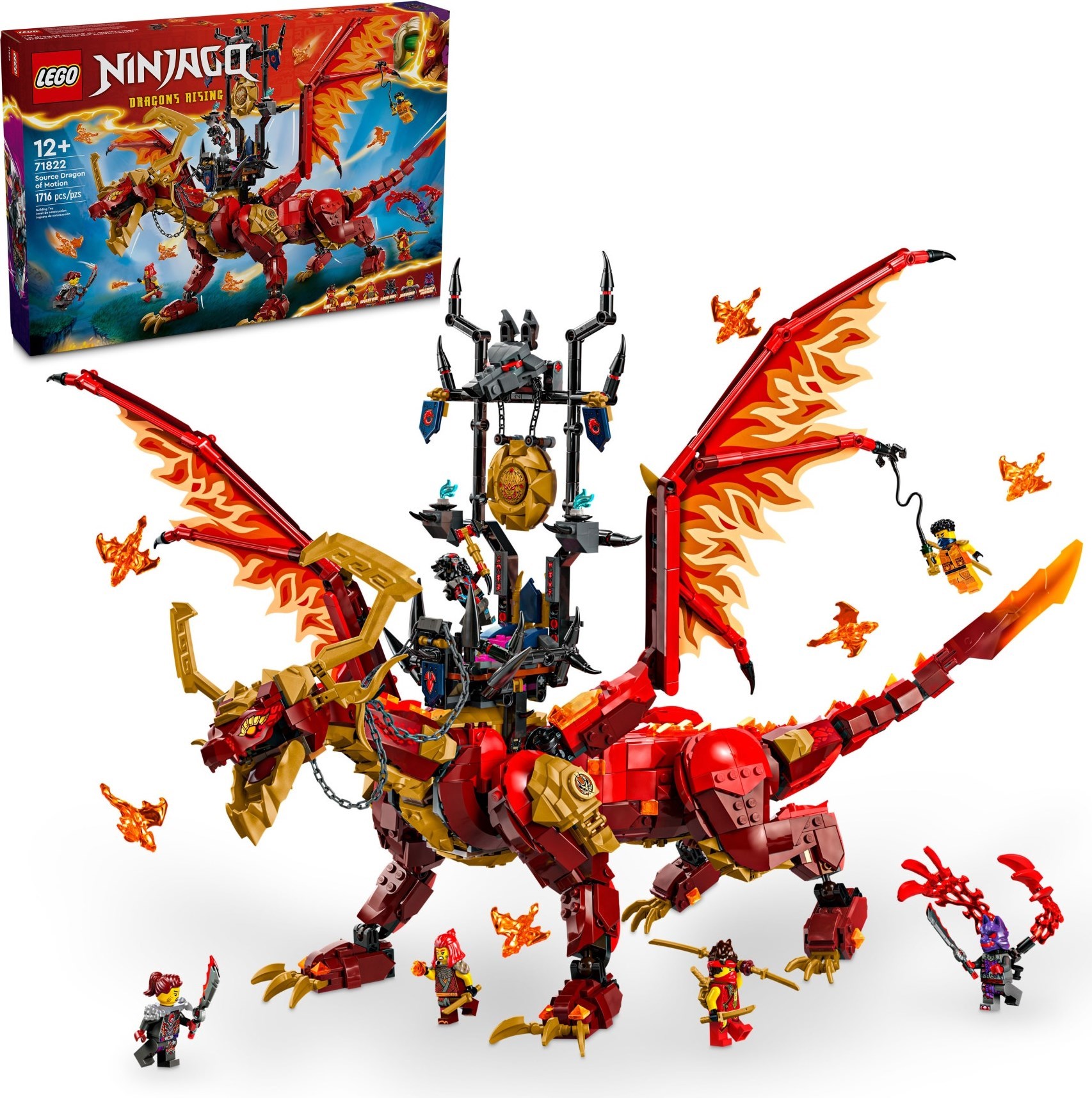 Конструктор LEGO NINJAGO 1716 дет. - фото 4