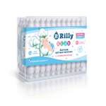 Ватные палочки Rilly kids С ограничителем 140 шт.