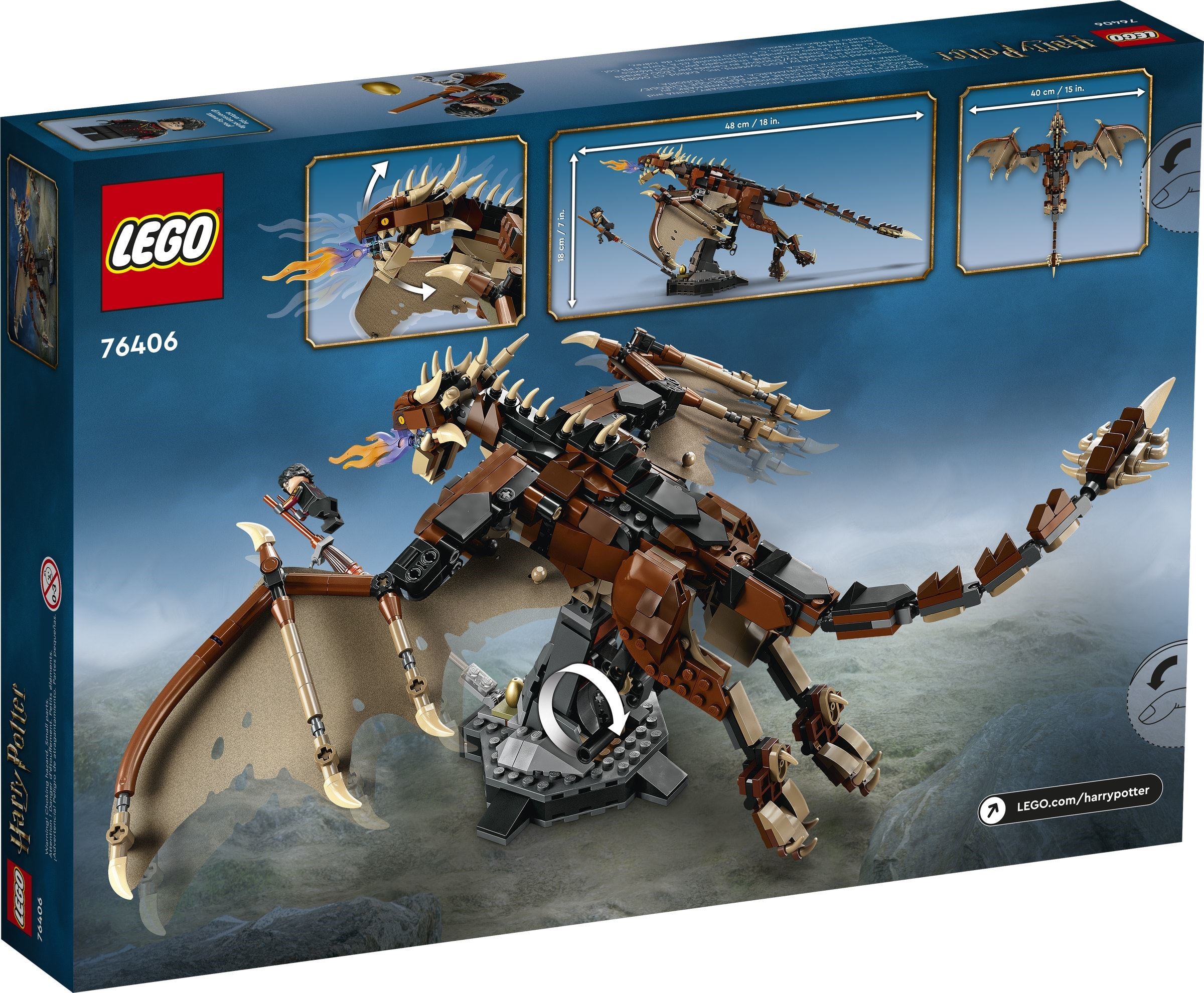 Конструктор LEGO Harry Potter 76406 671 дет. - фото 6