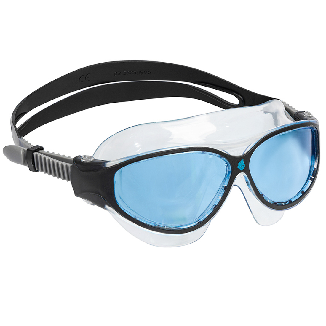 Маска для плавания юниорская Mad Wave Junior Flame Mask M0461 03 0 01W Черный - фото 1