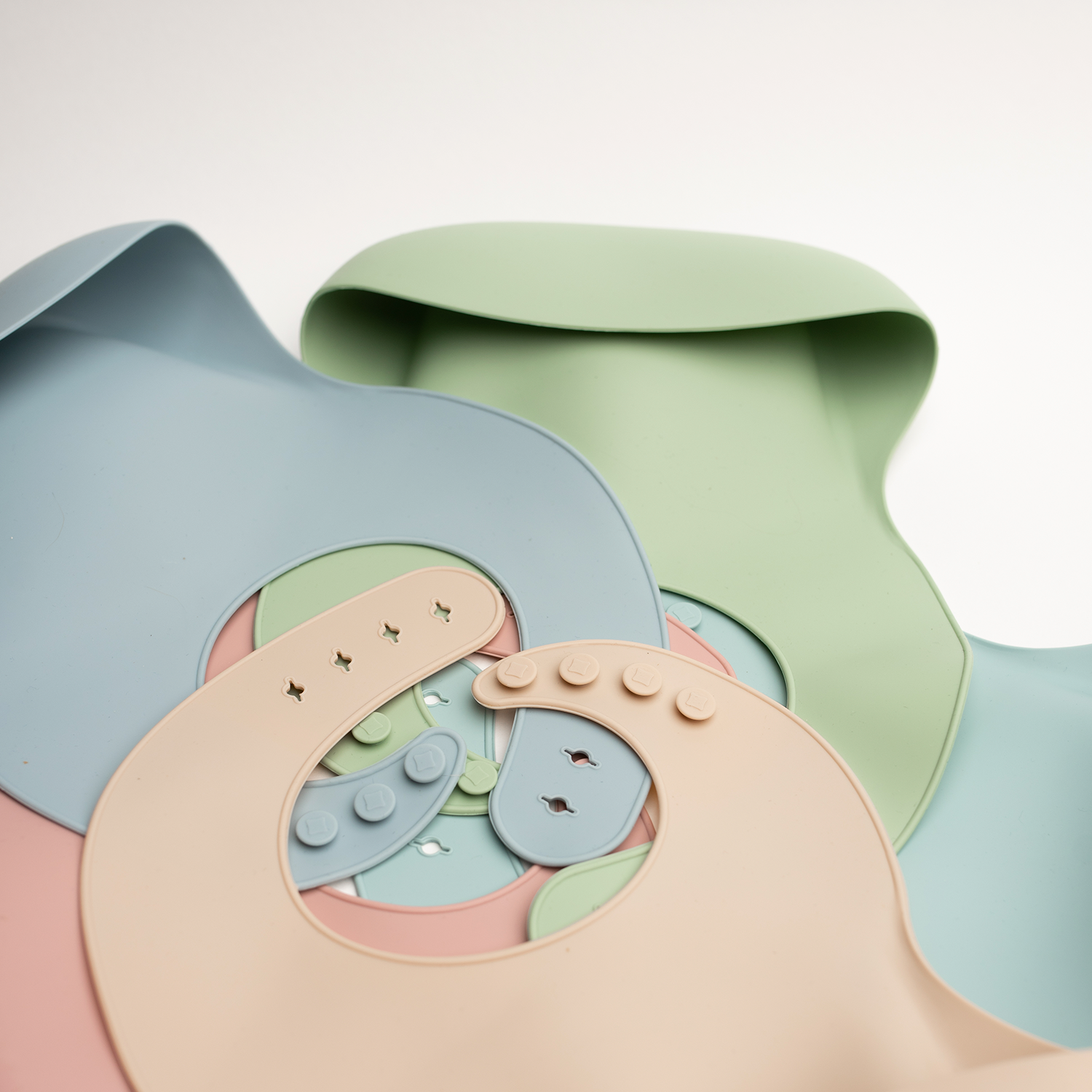 Нагрудник Beola Baby силикон - фото 8