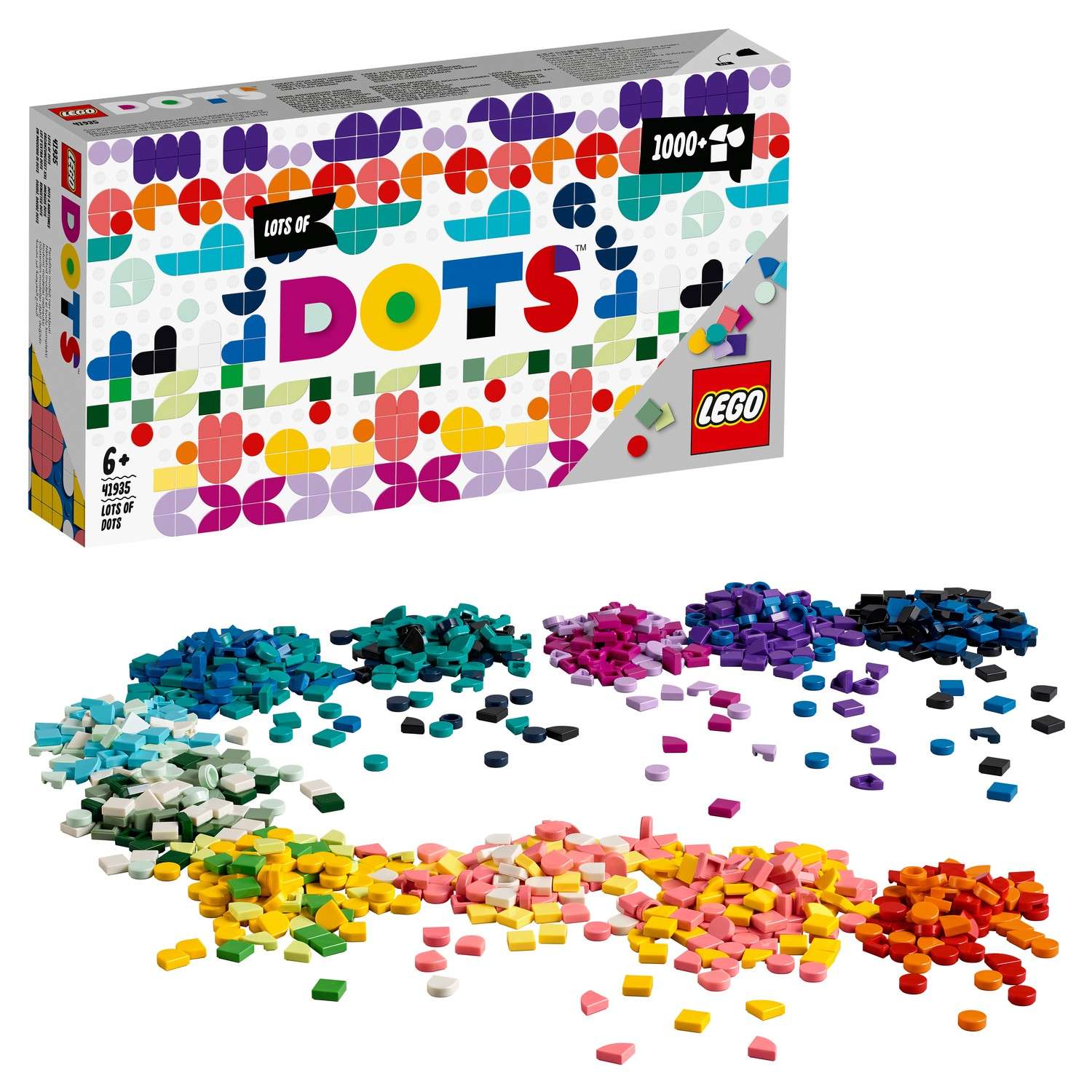 Конструктор LEGO DOTS Большой набор тайлов 1040 дет. - фото 1