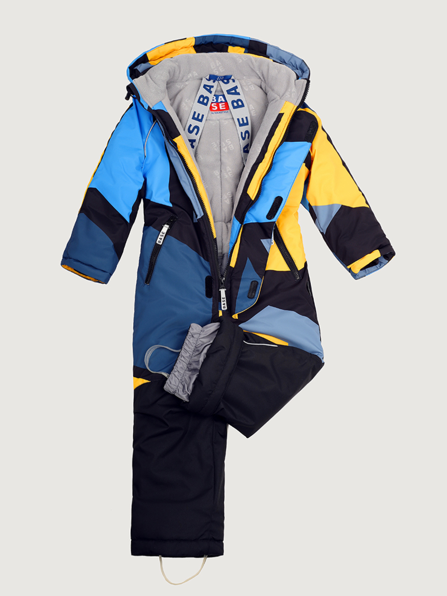 Комбинезон BASE by NIKASTYLE б8з10125 желтый/черный - фото 8
