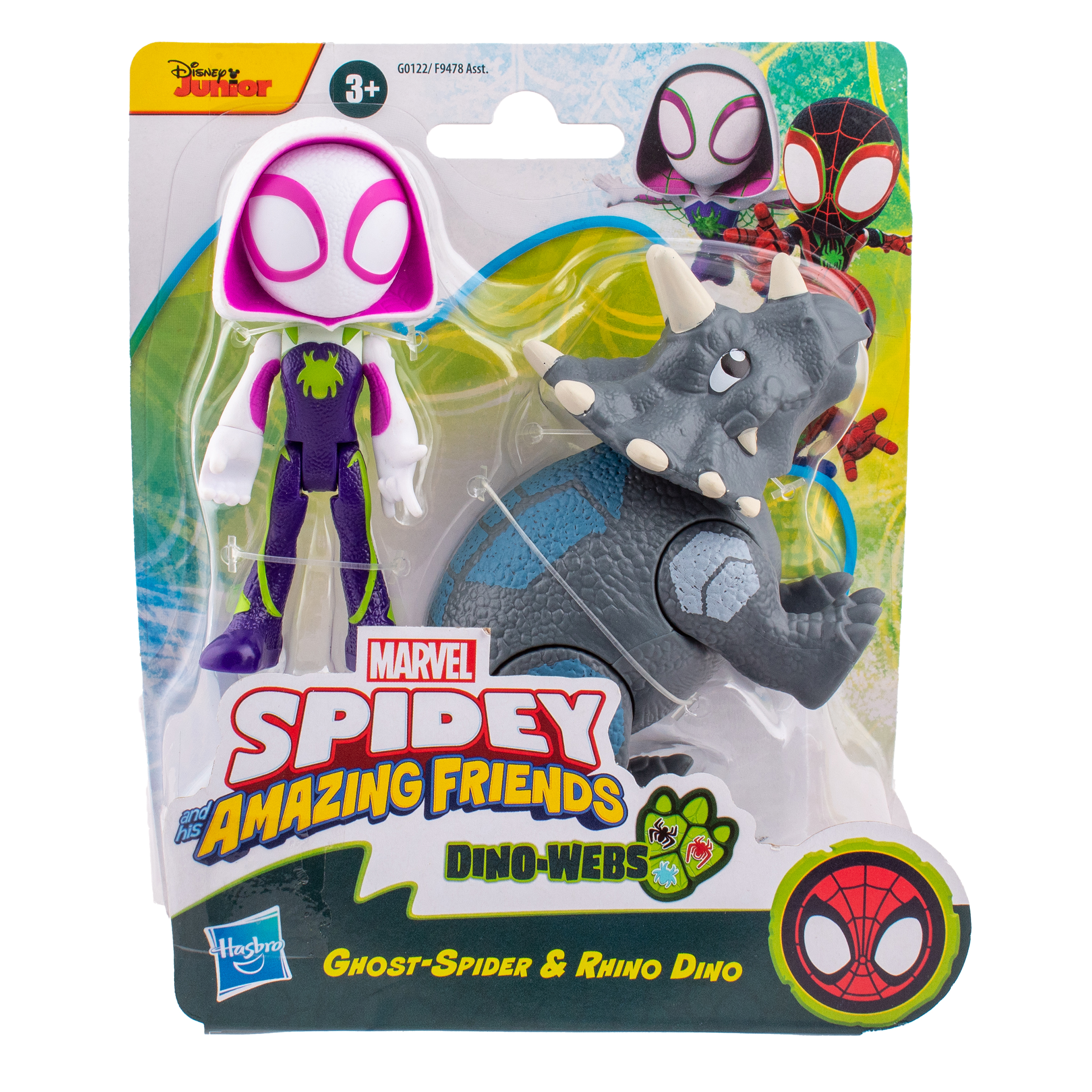 Игровой набор Hasbro Ghost-spider and Rhino Dino - фото 7