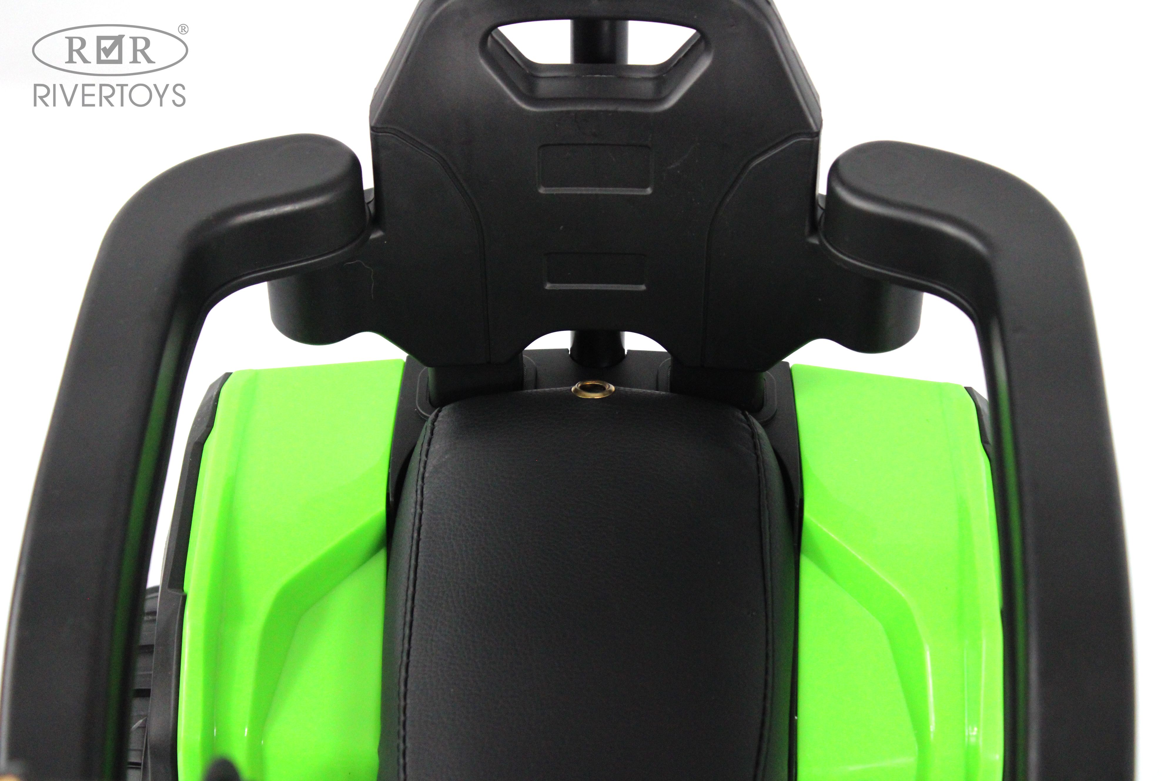 Электромобиль RIVERTOYS F003FF-NEW-GREEN - фото 8