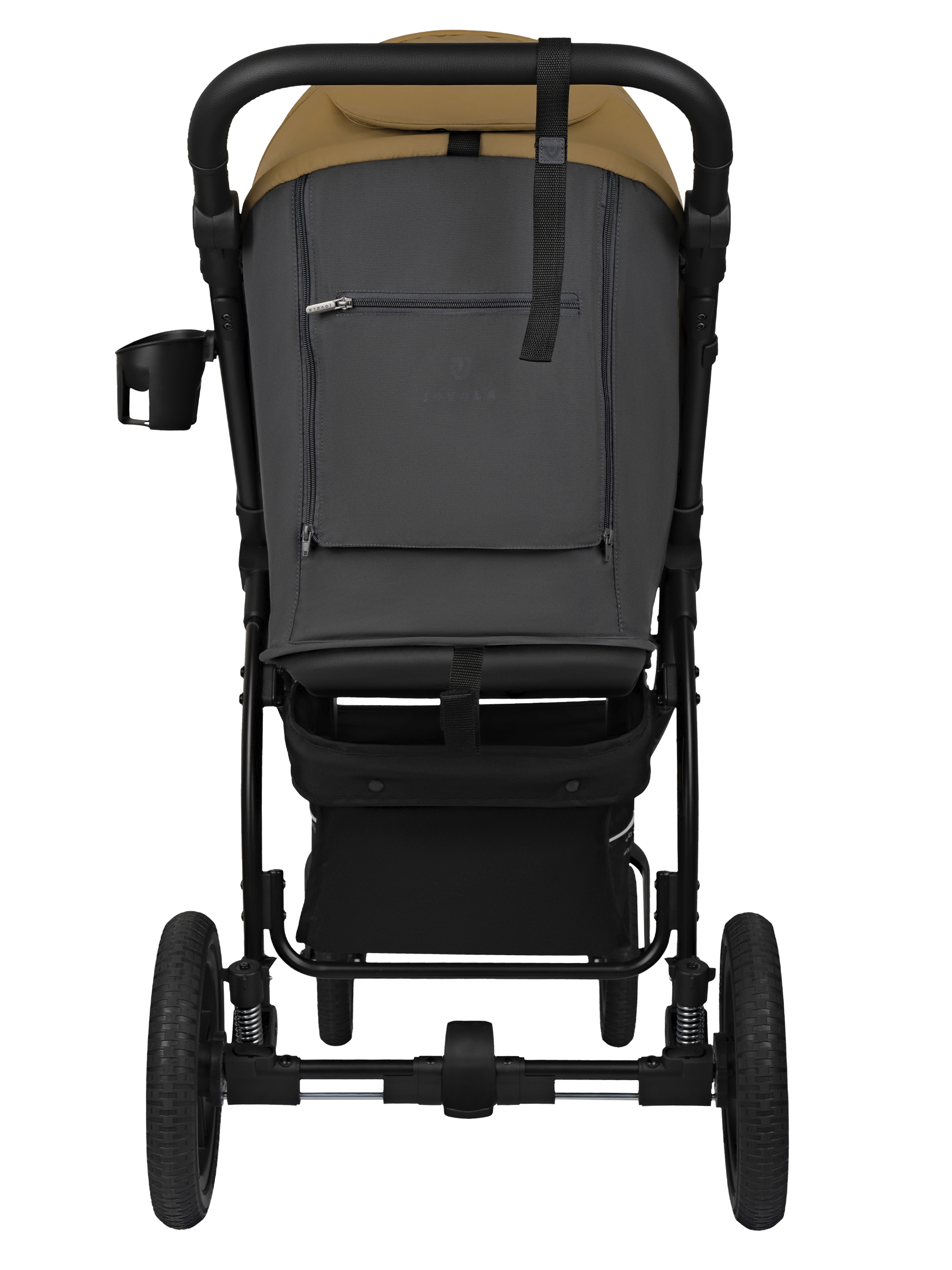 Коляска прогулочная JOVOLA Selena SL, бежевый-серый - фото 12