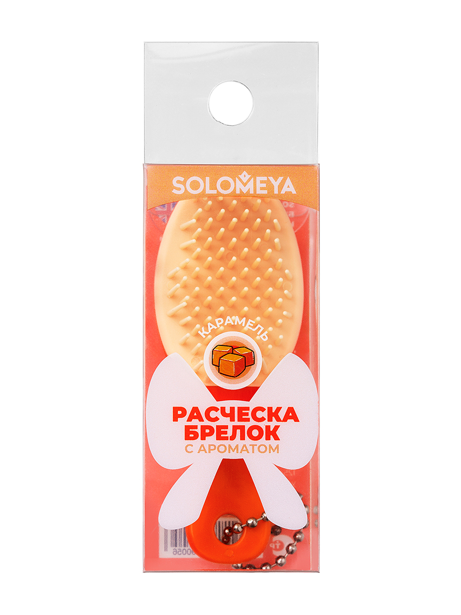 Массажная расческа SOLOMEYA оранжевый 1 предм. - фото 1